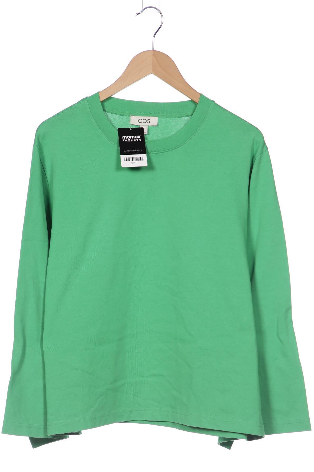 

COS Damen Langarmshirt, grün, Gr. 42