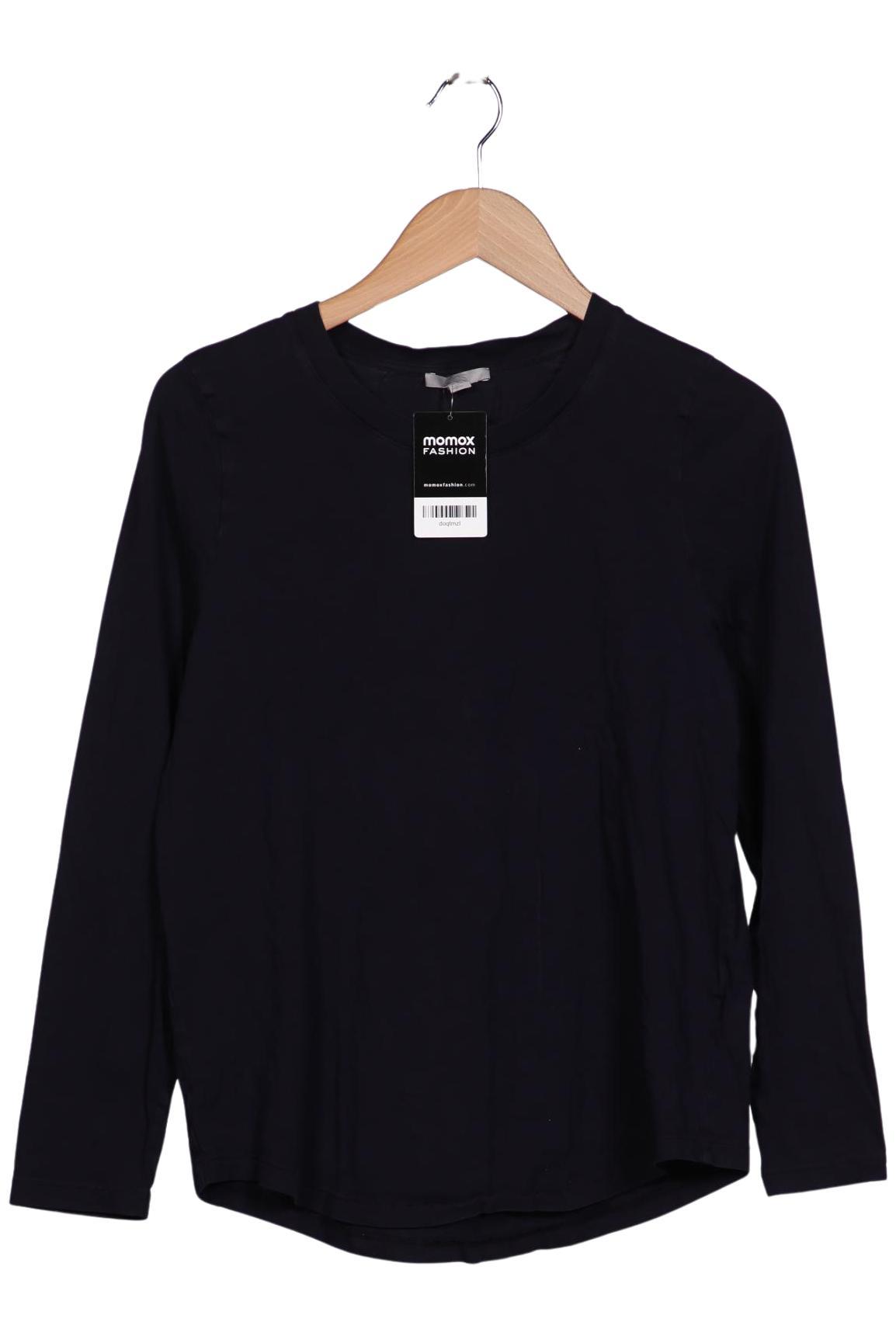 

COS Damen Langarmshirt, marineblau, Gr. 38