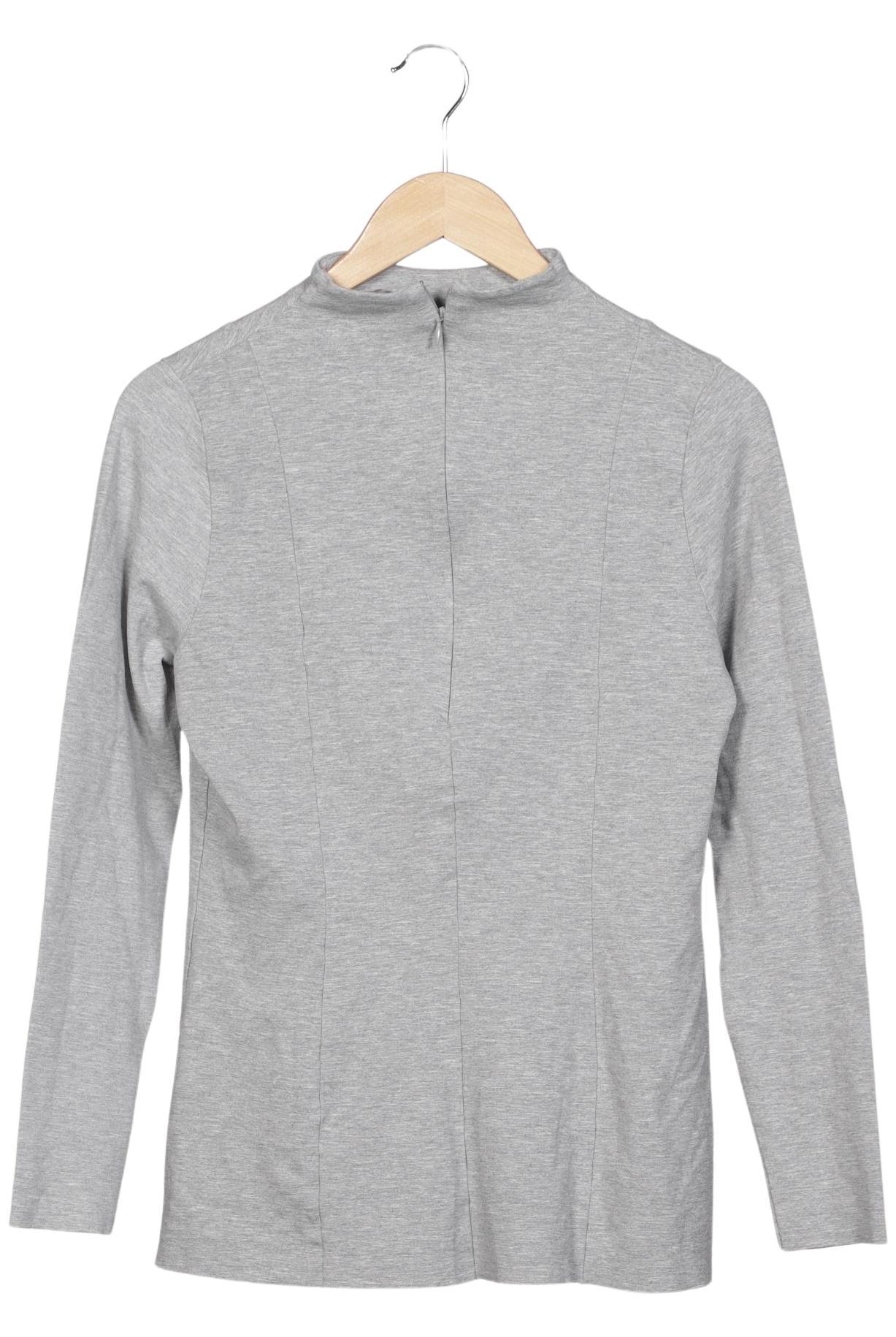 

COS Damen Langarmshirt, grau, Gr. 38