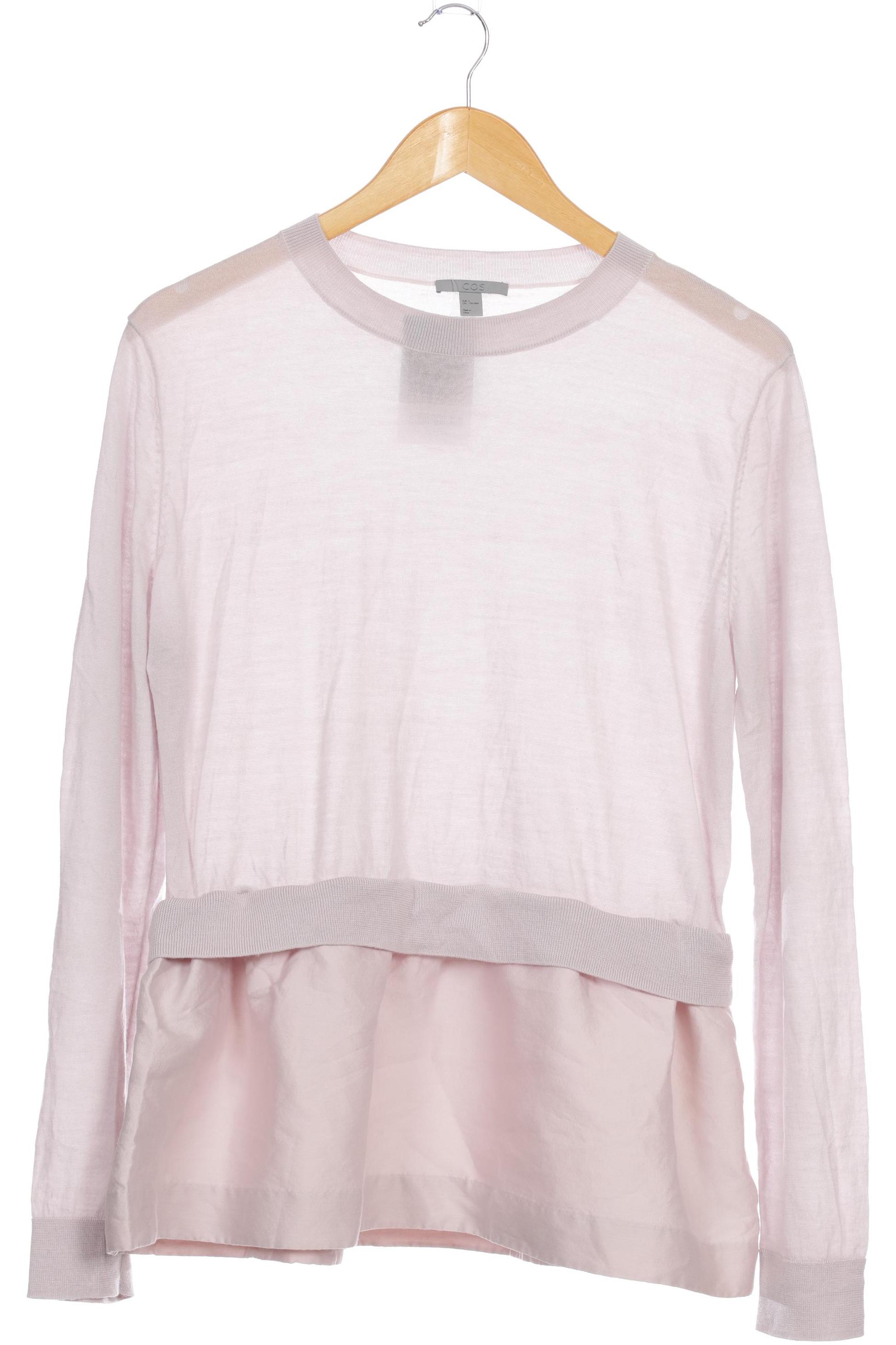 

COS Damen Langarmshirt, grau, Gr.