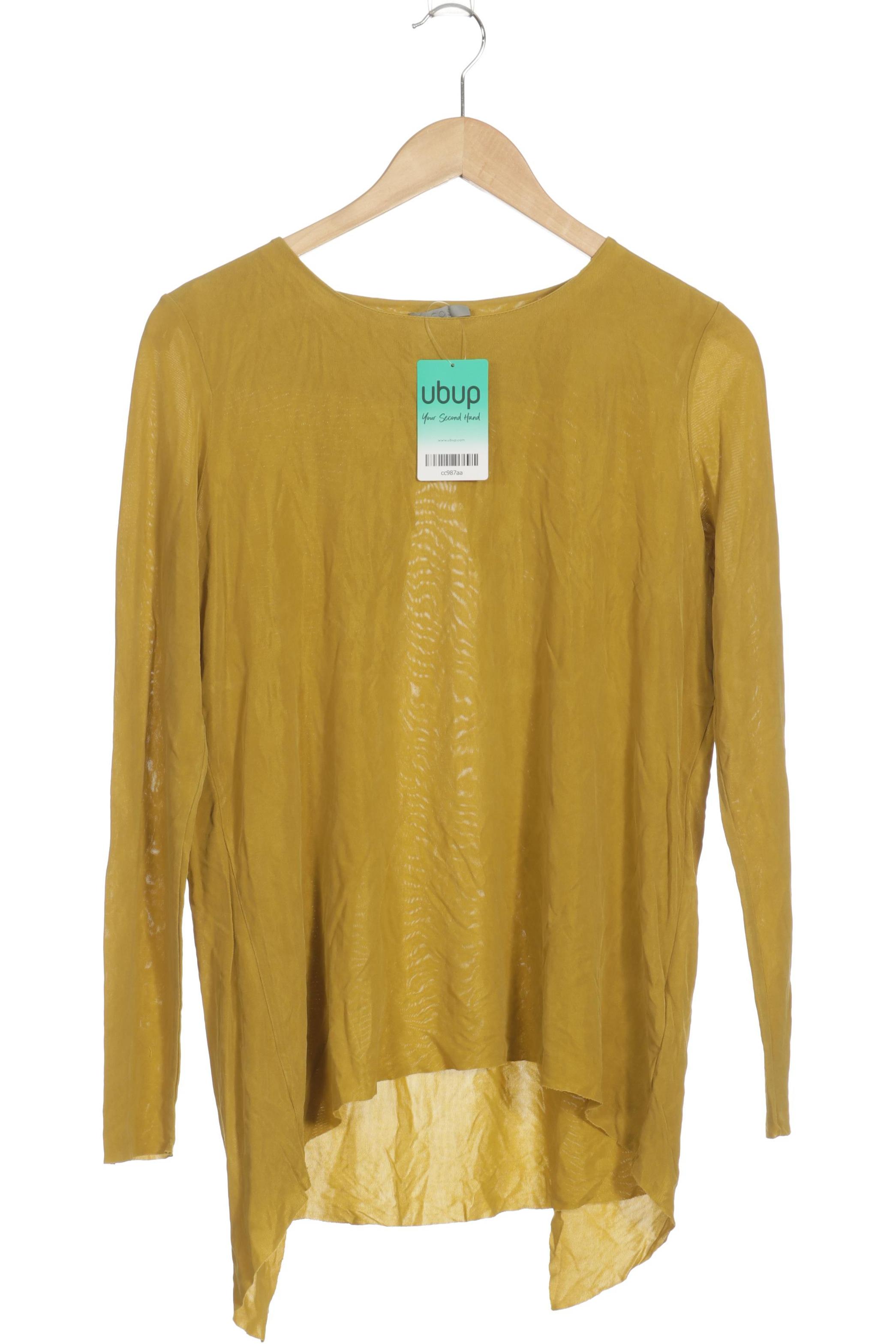 

COS Damen Langarmshirt, gelb, Gr. 36