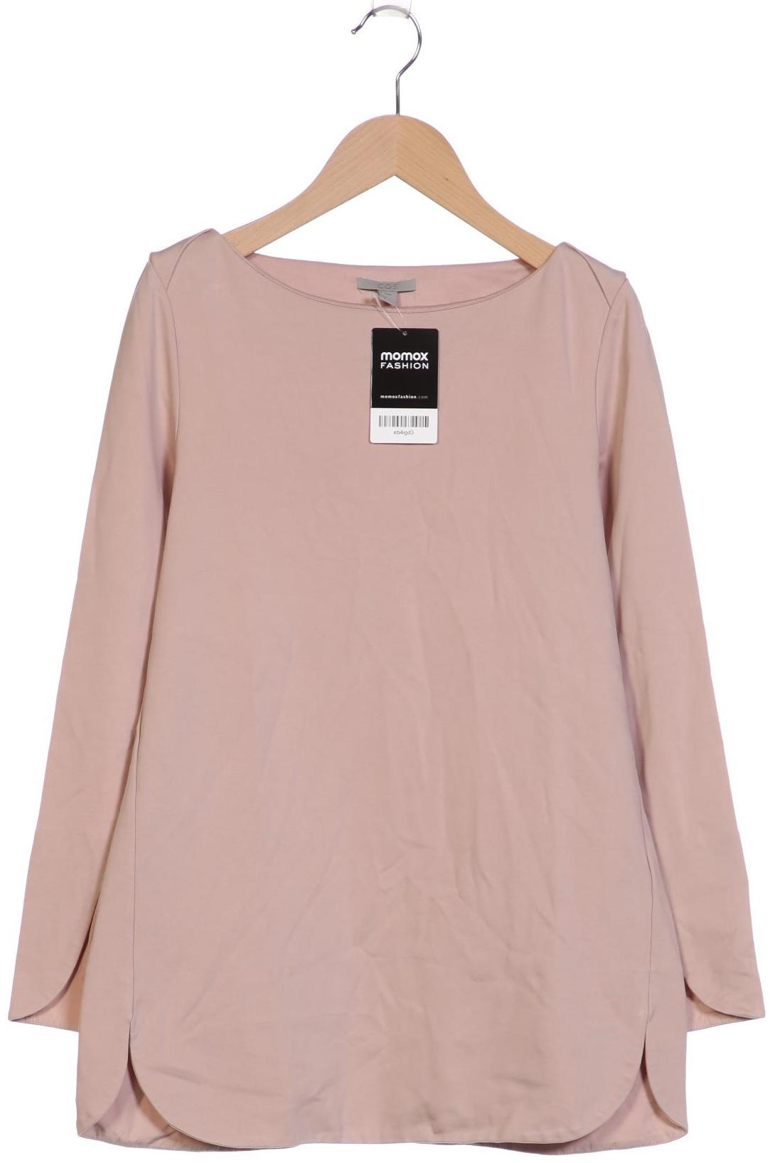 

COS Damen Langarmshirt, pink, Gr. 34