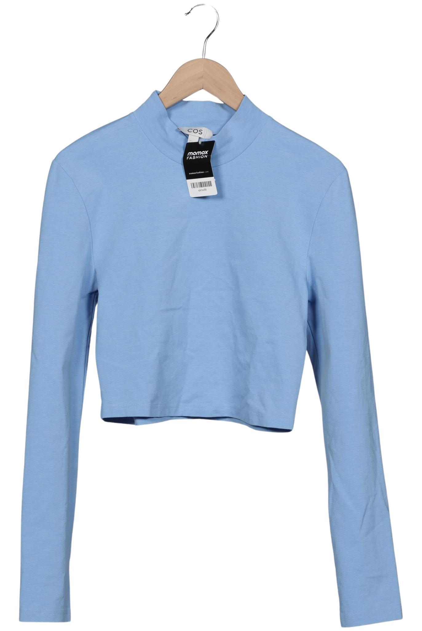 

COS Damen Langarmshirt, hellblau, Gr. 42