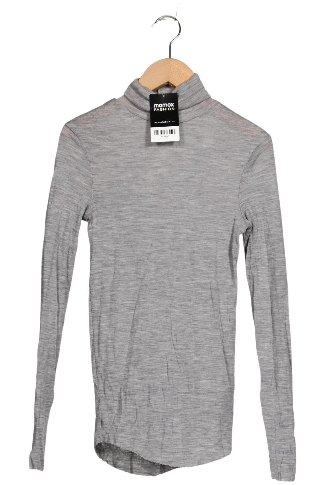 

COS Damen Langarmshirt, grau, Gr. 36