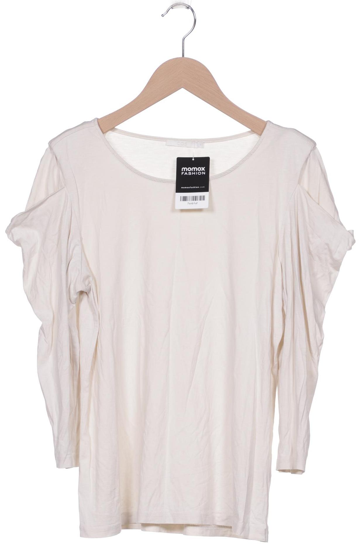 

COS Damen Langarmshirt, beige, Gr. 38