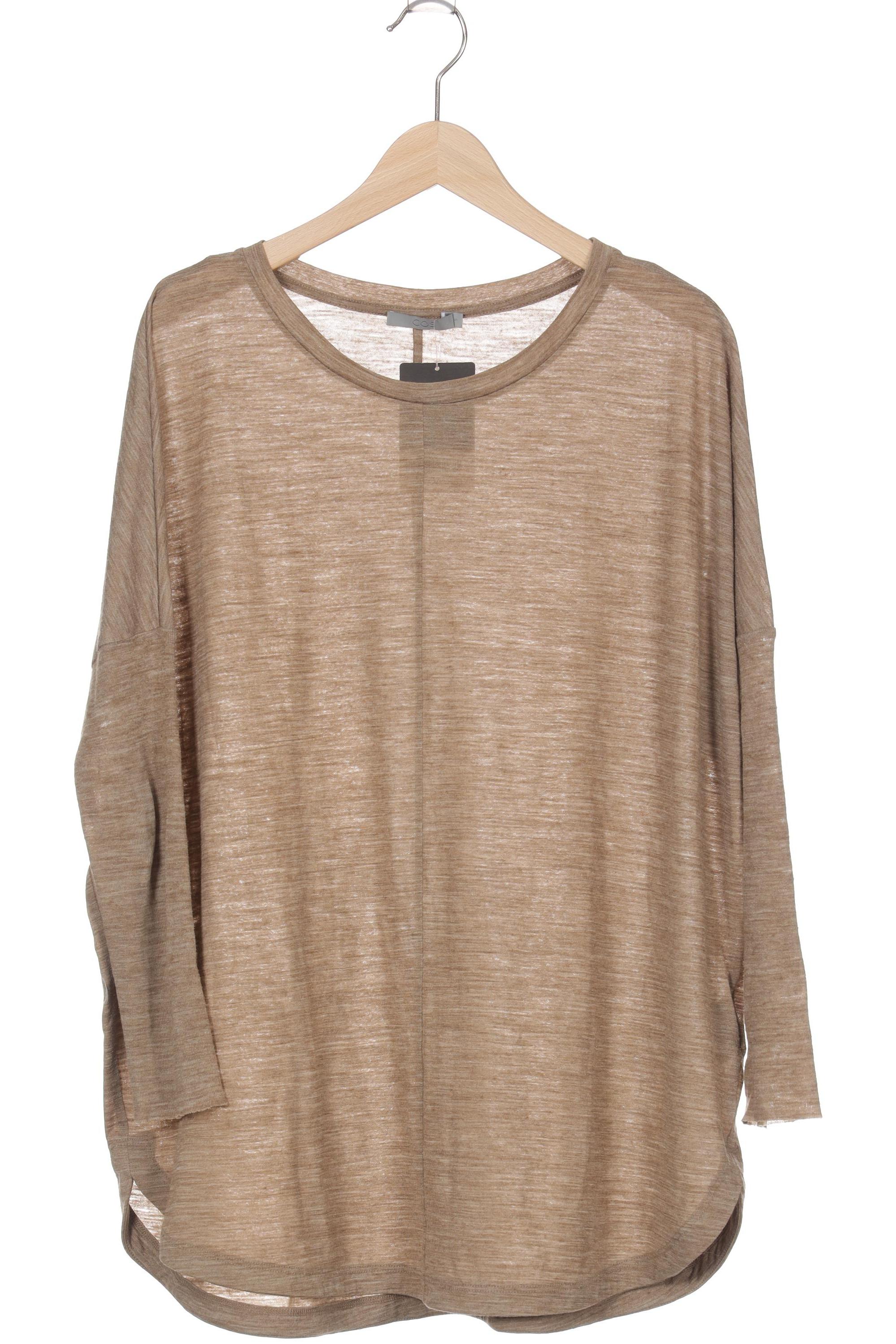 

COS Damen Langarmshirt, braun, Gr. 36