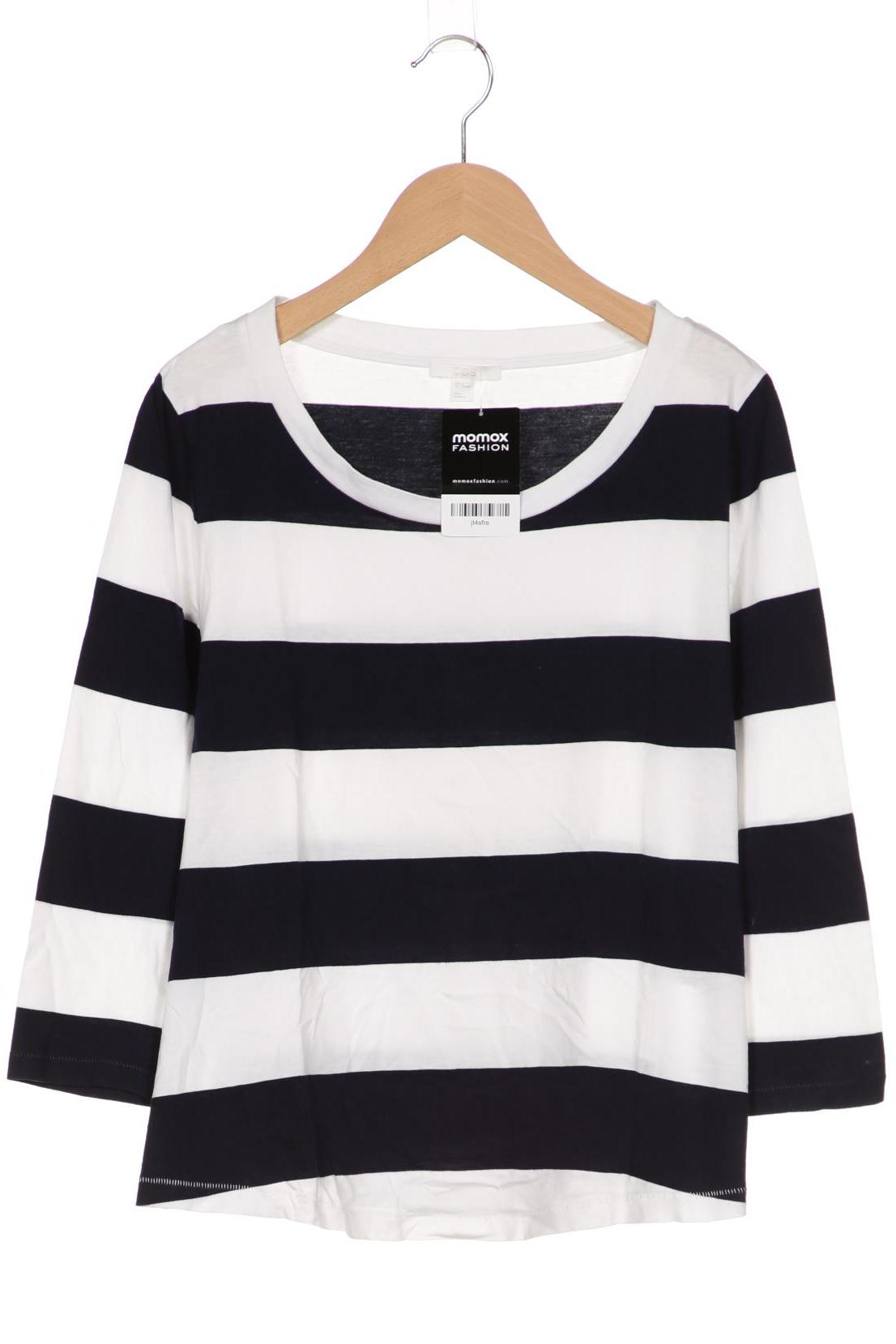 

COS Damen Langarmshirt, weiß