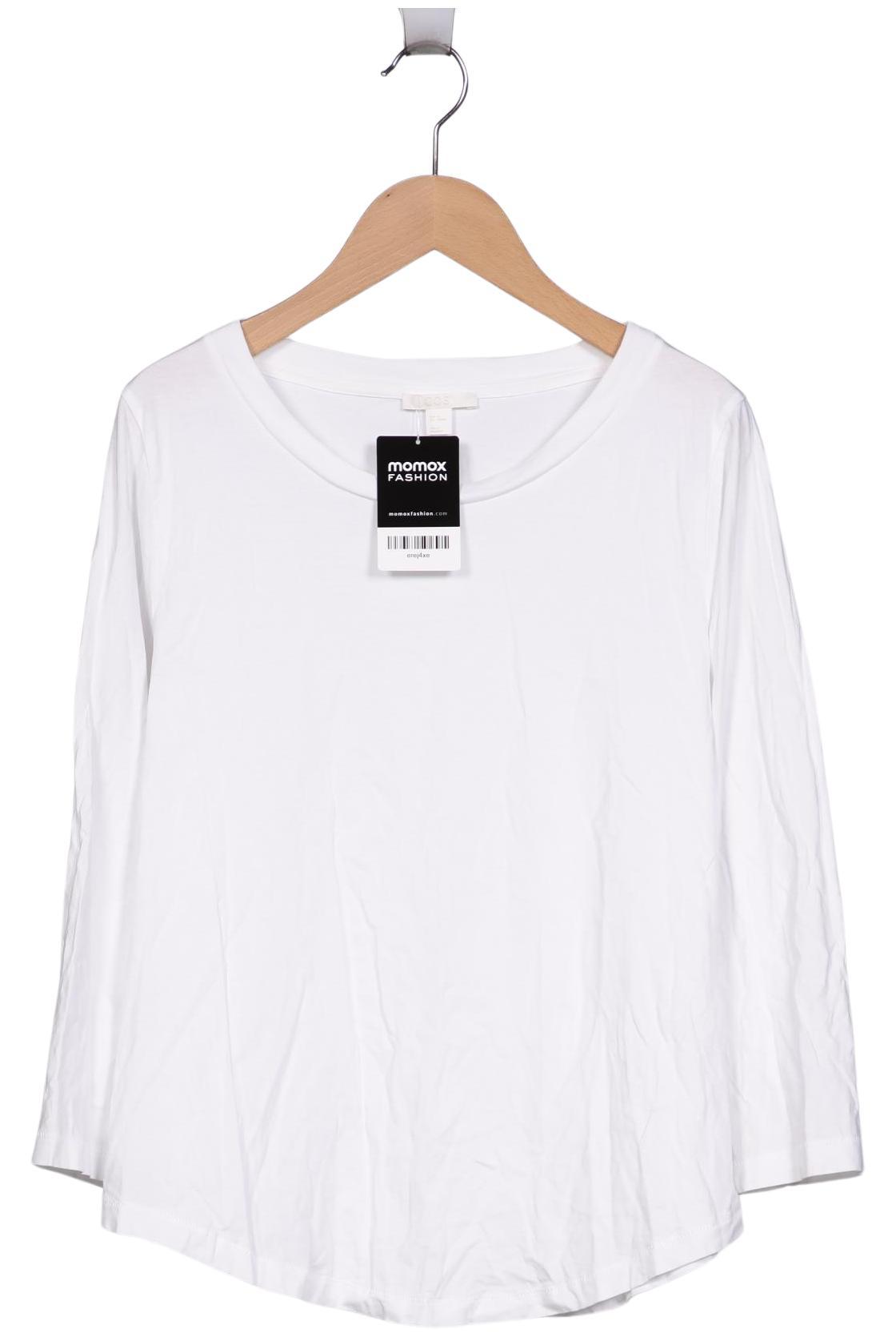 

COS Damen Langarmshirt, weiß, Gr. 38