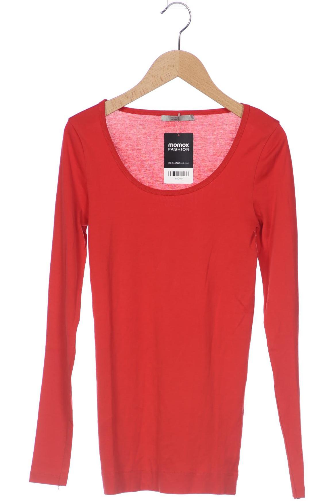 

COS Damen Langarmshirt, rot, Gr. 36