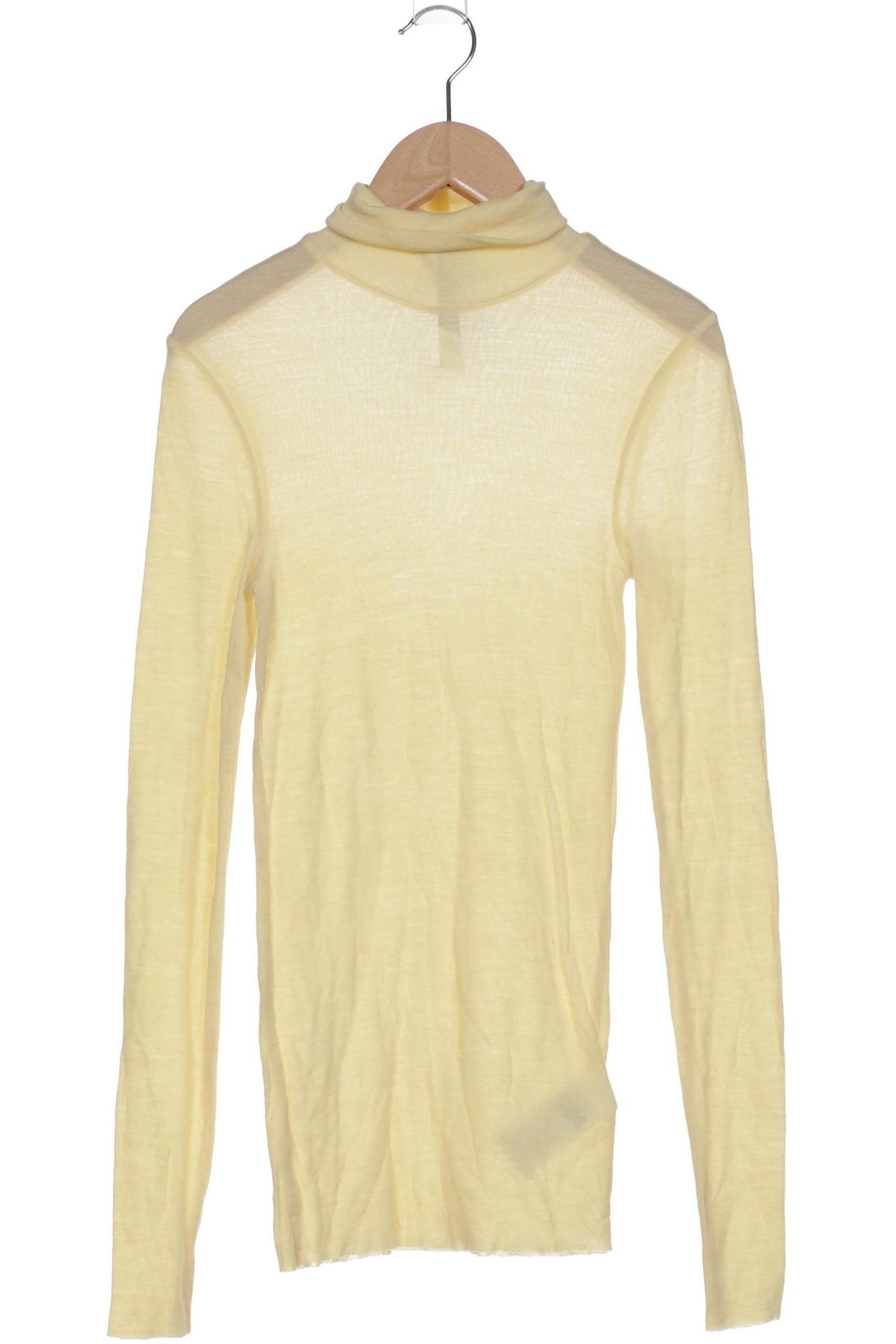 

COS Damen Langarmshirt, gelb, Gr. 36
