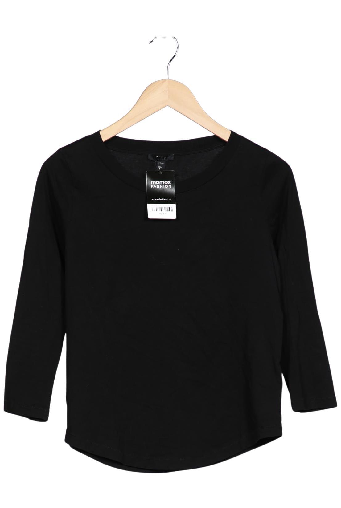 

COS Damen Langarmshirt, schwarz, Gr. 36