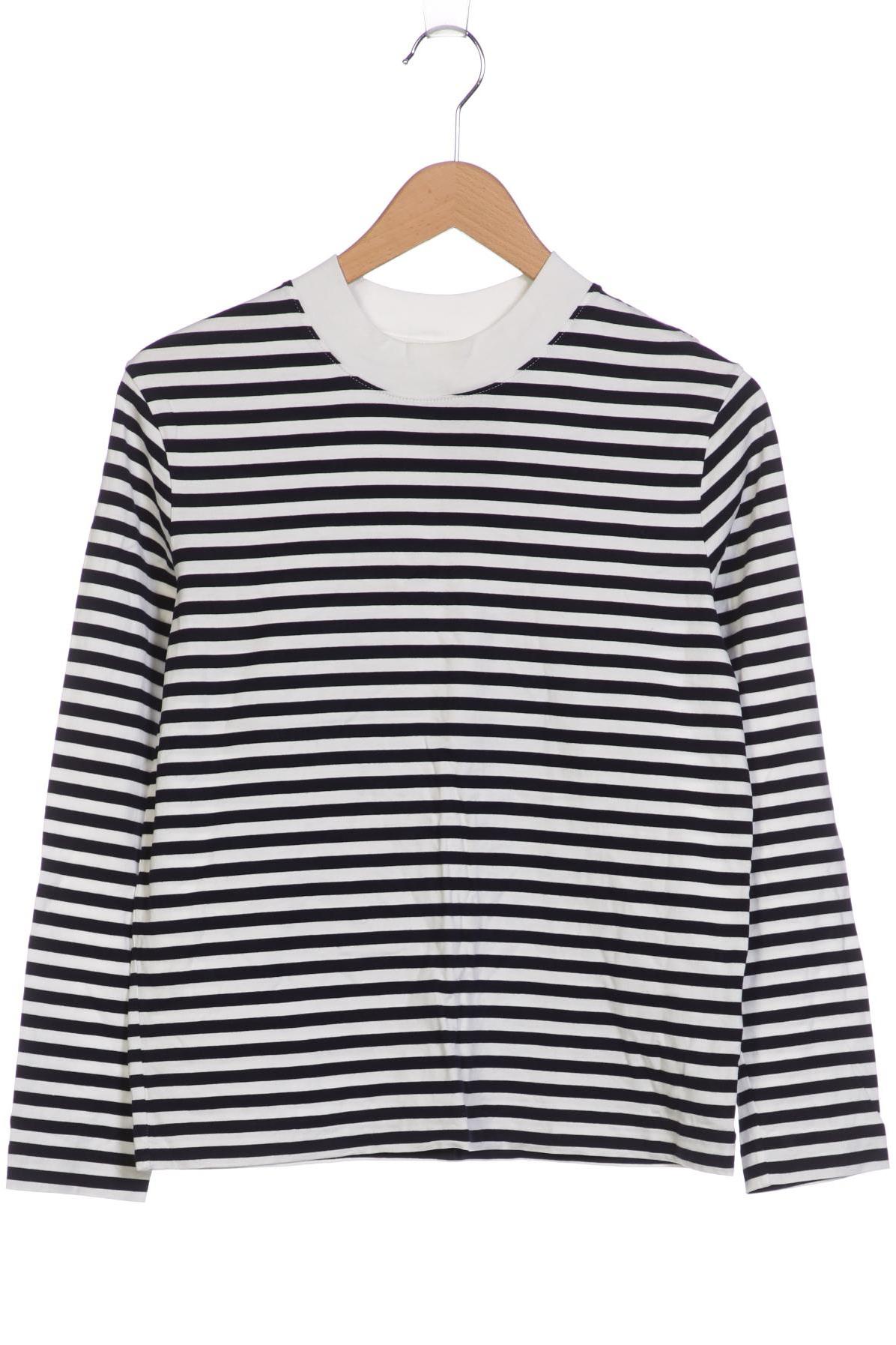 

COS Damen Langarmshirt, marineblau, Gr. 34