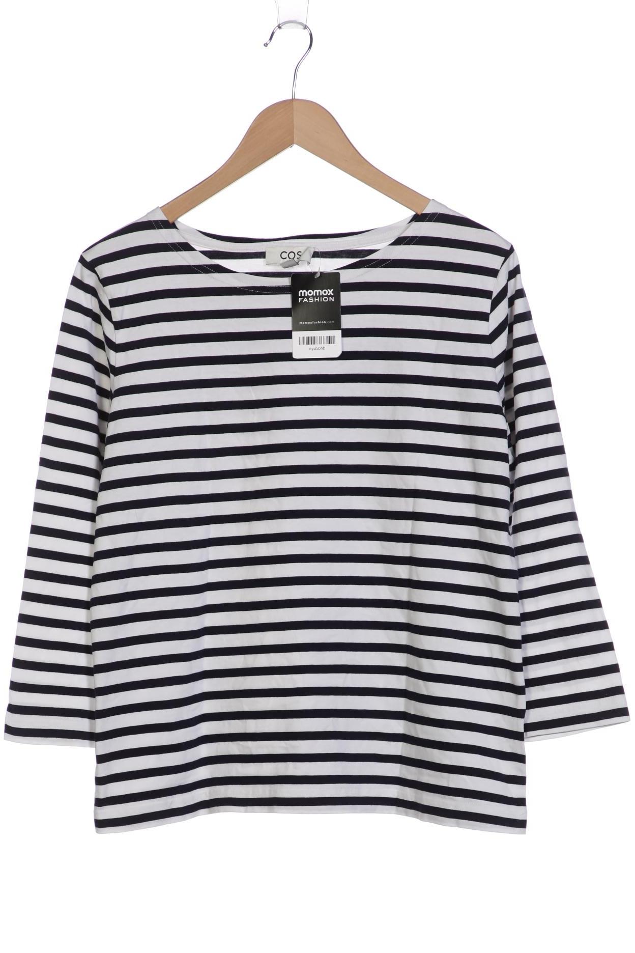 

COS Damen Langarmshirt, weiß, Gr. 42