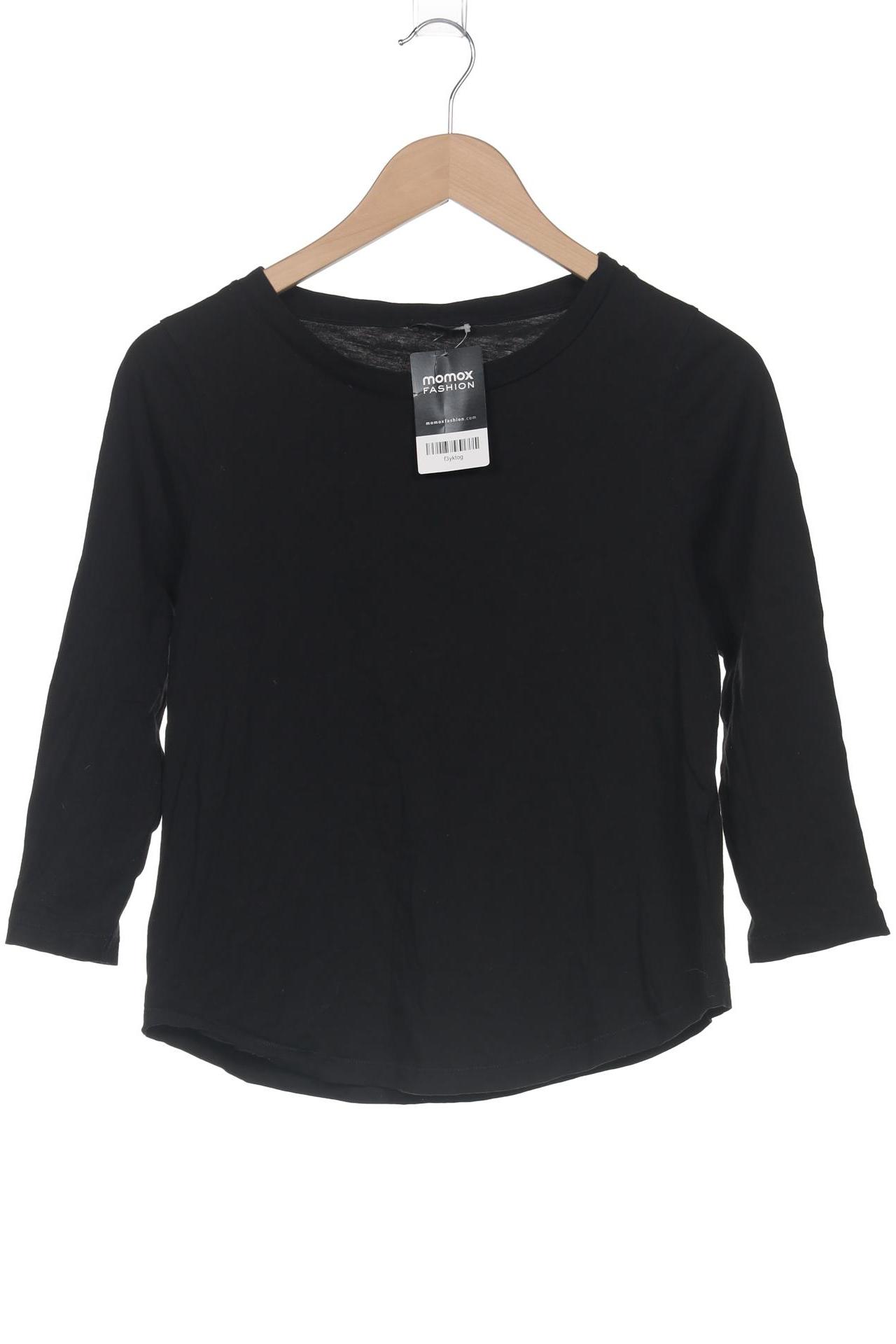 

COS Damen Langarmshirt, schwarz, Gr. 36