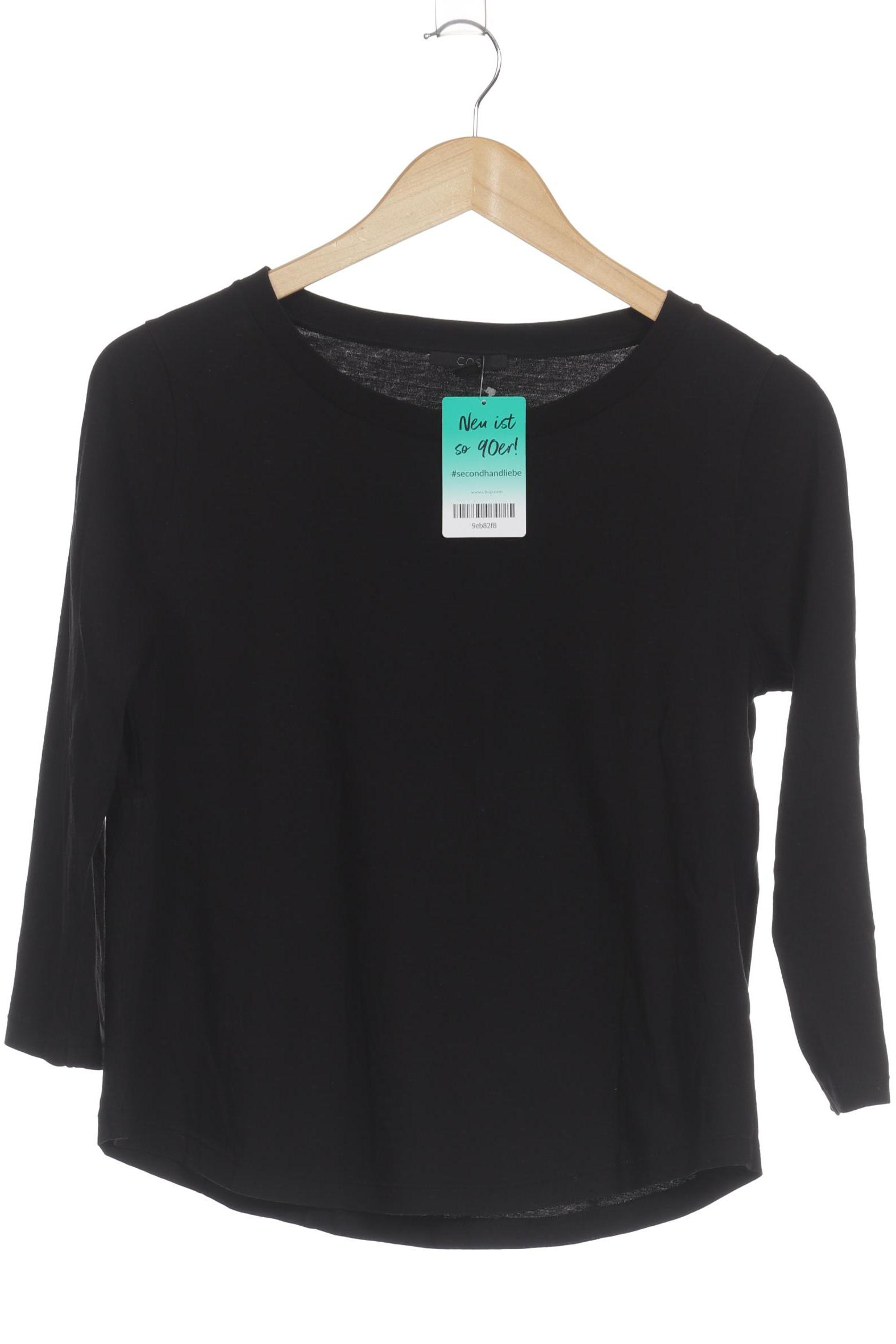 

COS Damen Langarmshirt, schwarz, Gr. 36