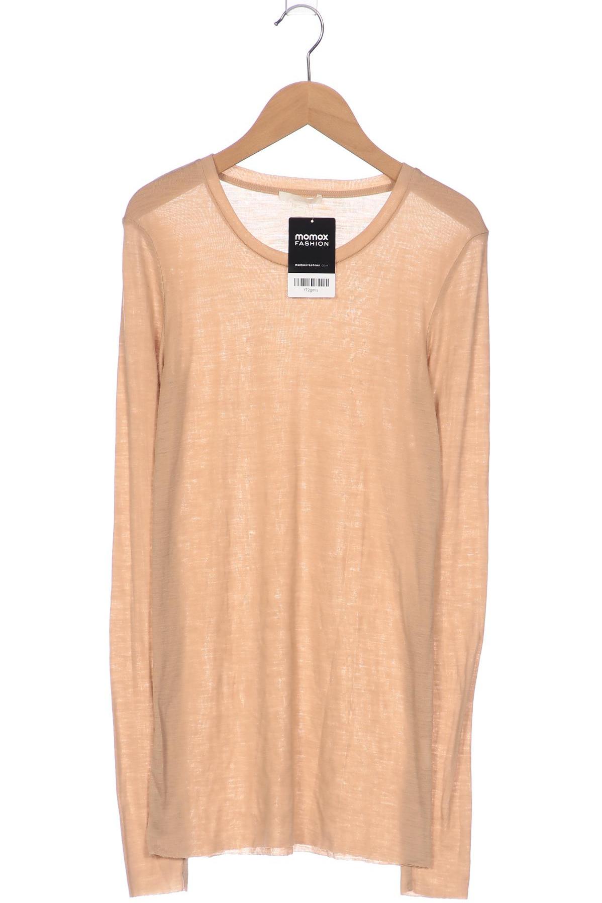 

COS Damen Langarmshirt, beige, Gr. 38