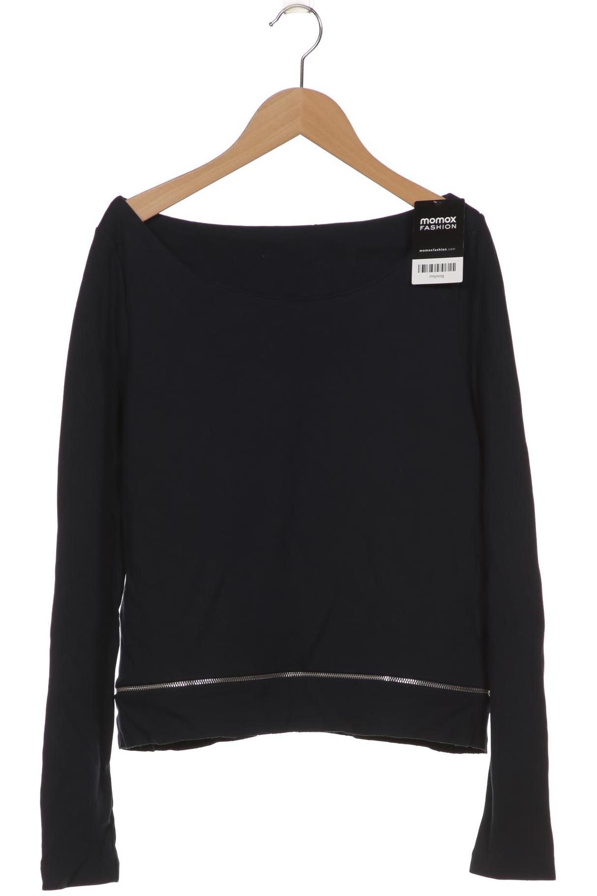 

COS Damen Langarmshirt, marineblau, Gr. 38