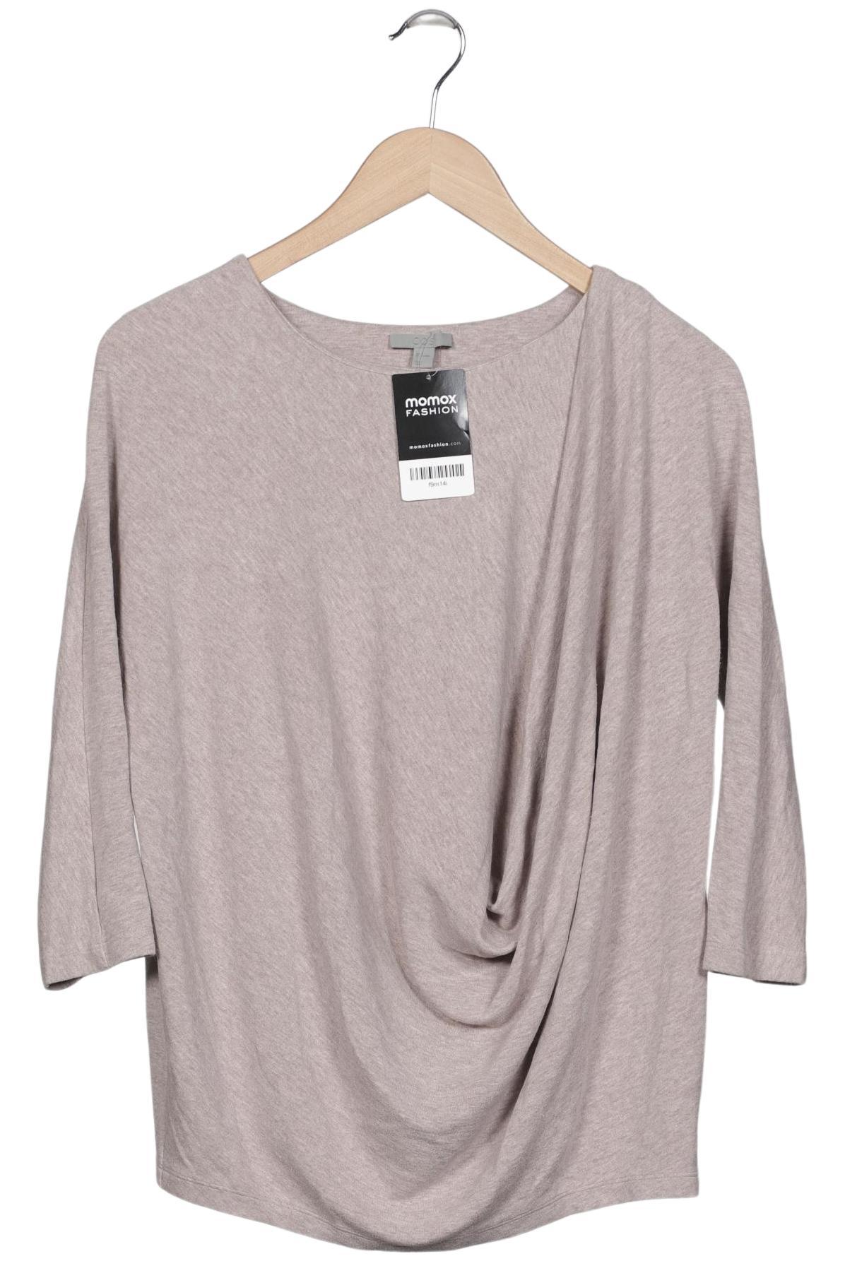 

COS Damen Langarmshirt, beige, Gr. 36
