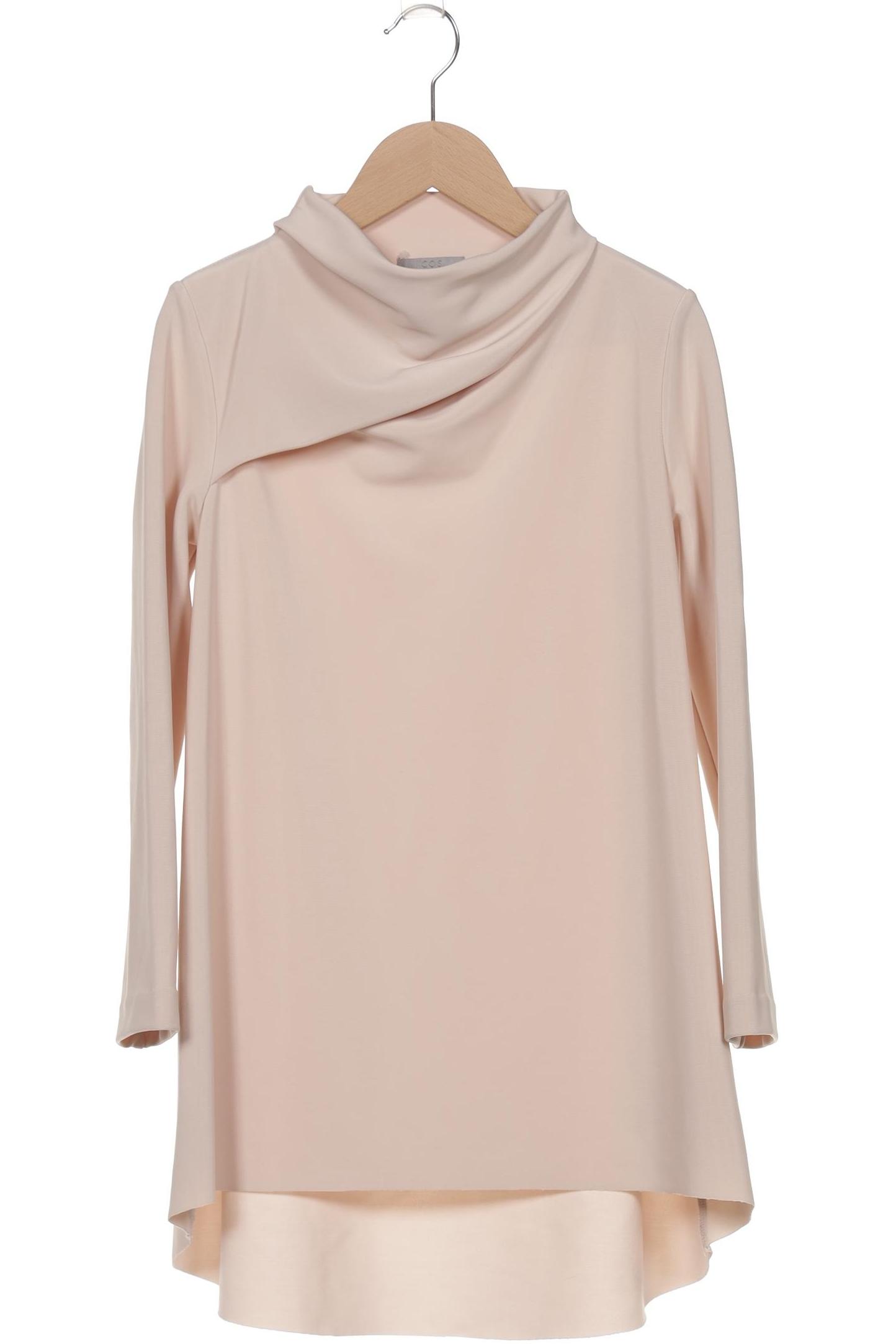 

COS Damen Langarmshirt, beige, Gr. 34