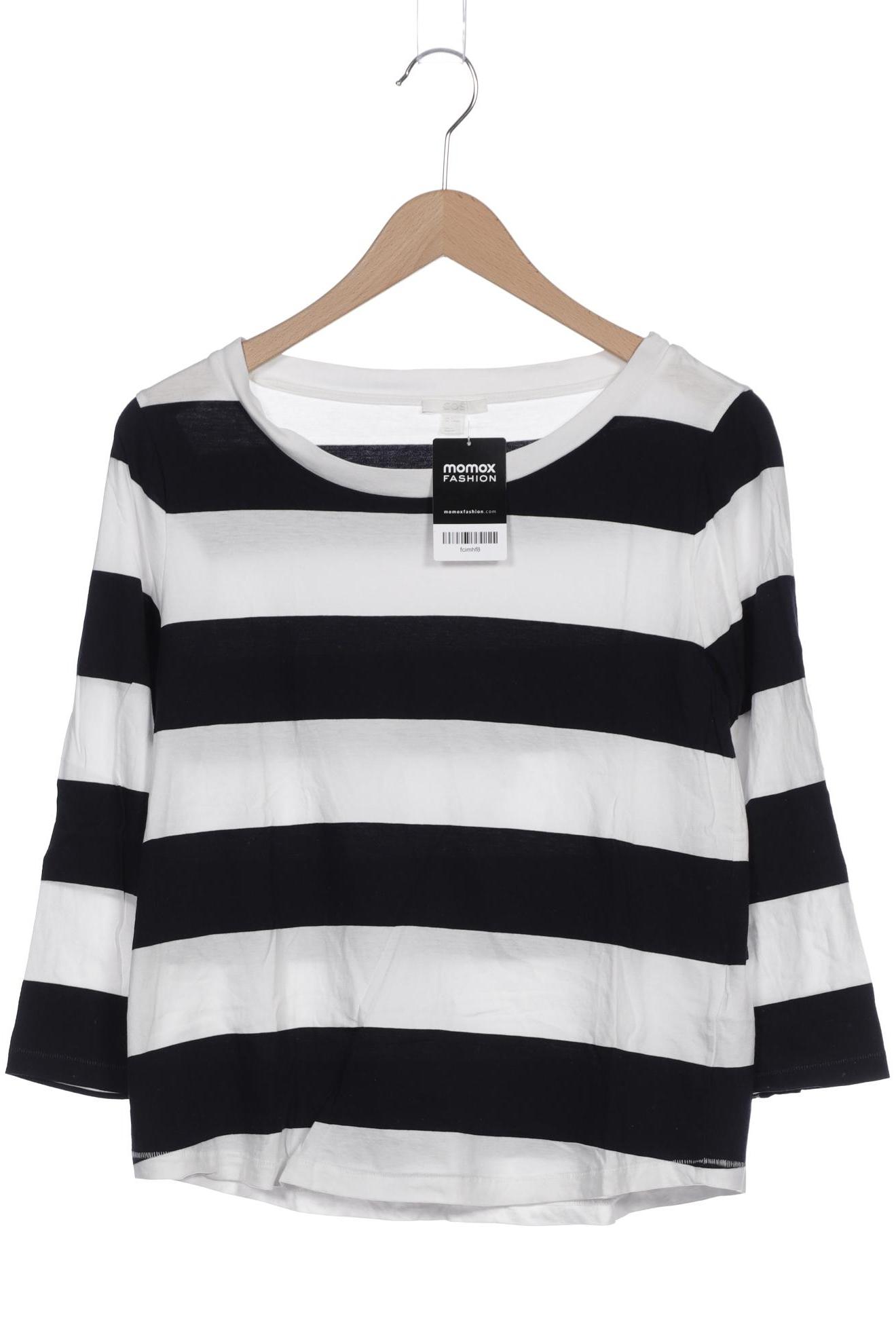 

COS Damen Langarmshirt, weiß