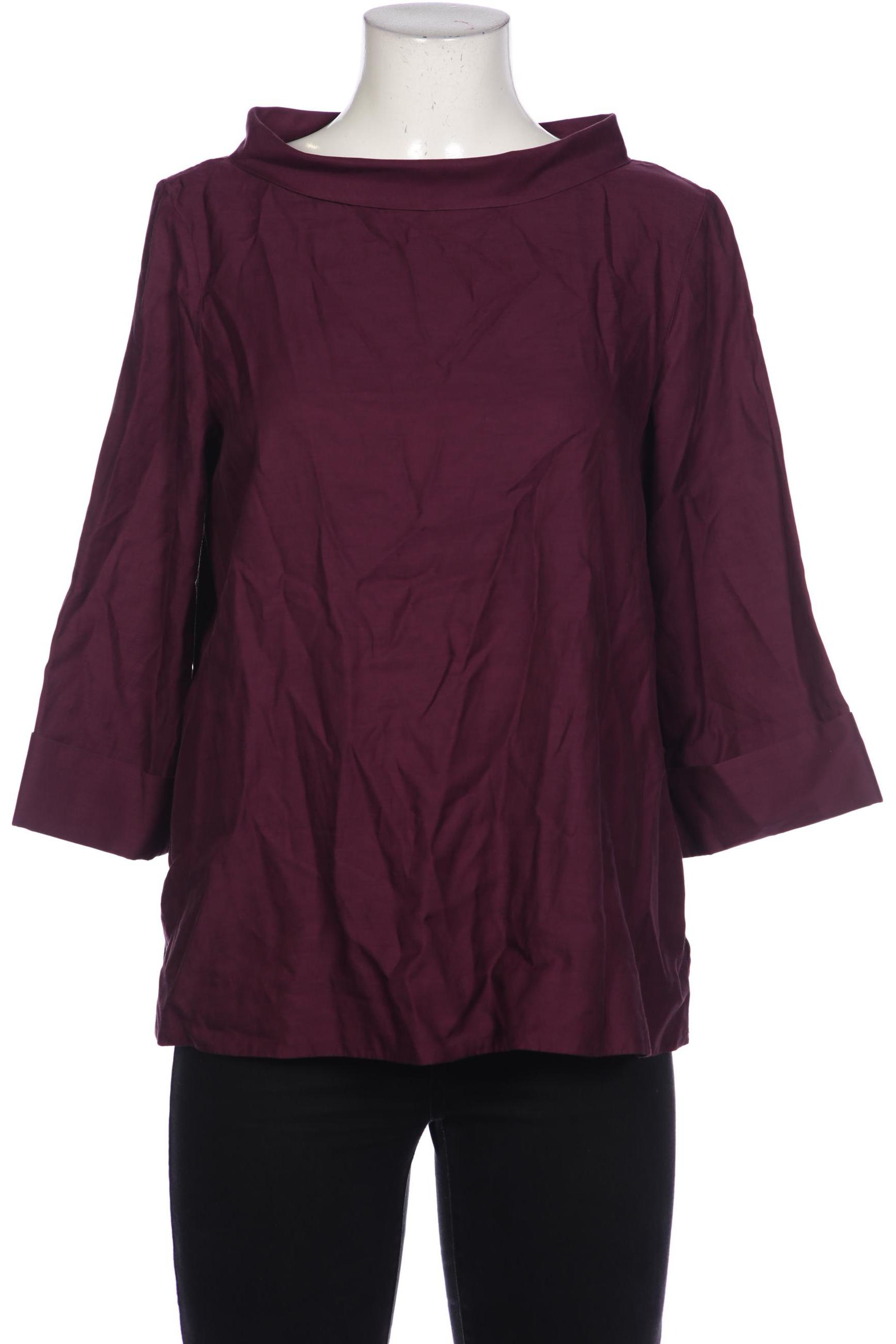 

COS Damen Langarmshirt, bordeaux, Gr. 40