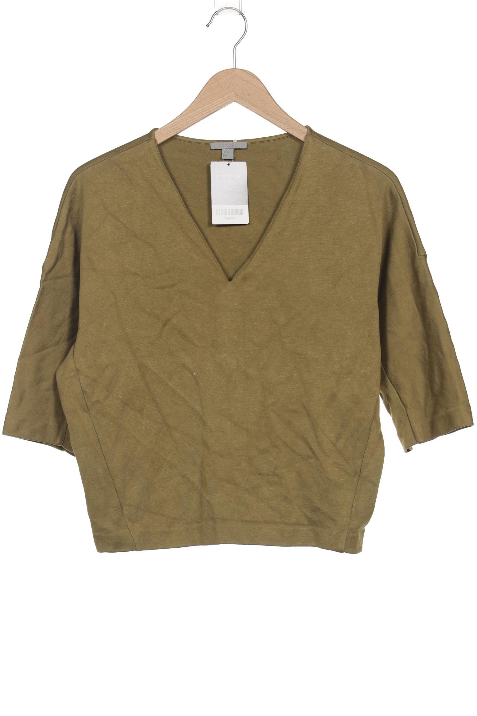 

COS Damen Langarmshirt, grün, Gr. 34