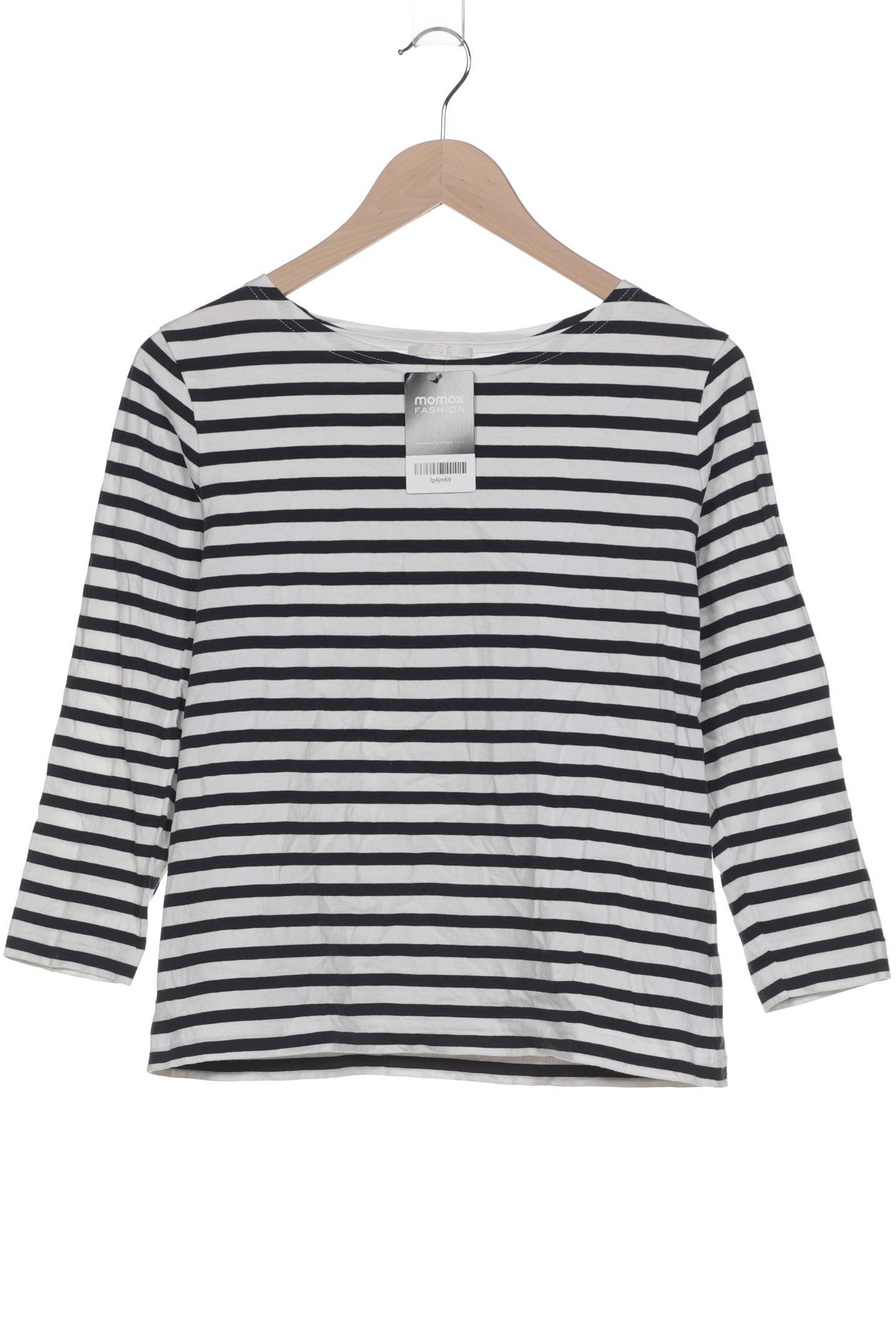

COS Damen Langarmshirt, marineblau, Gr. 38