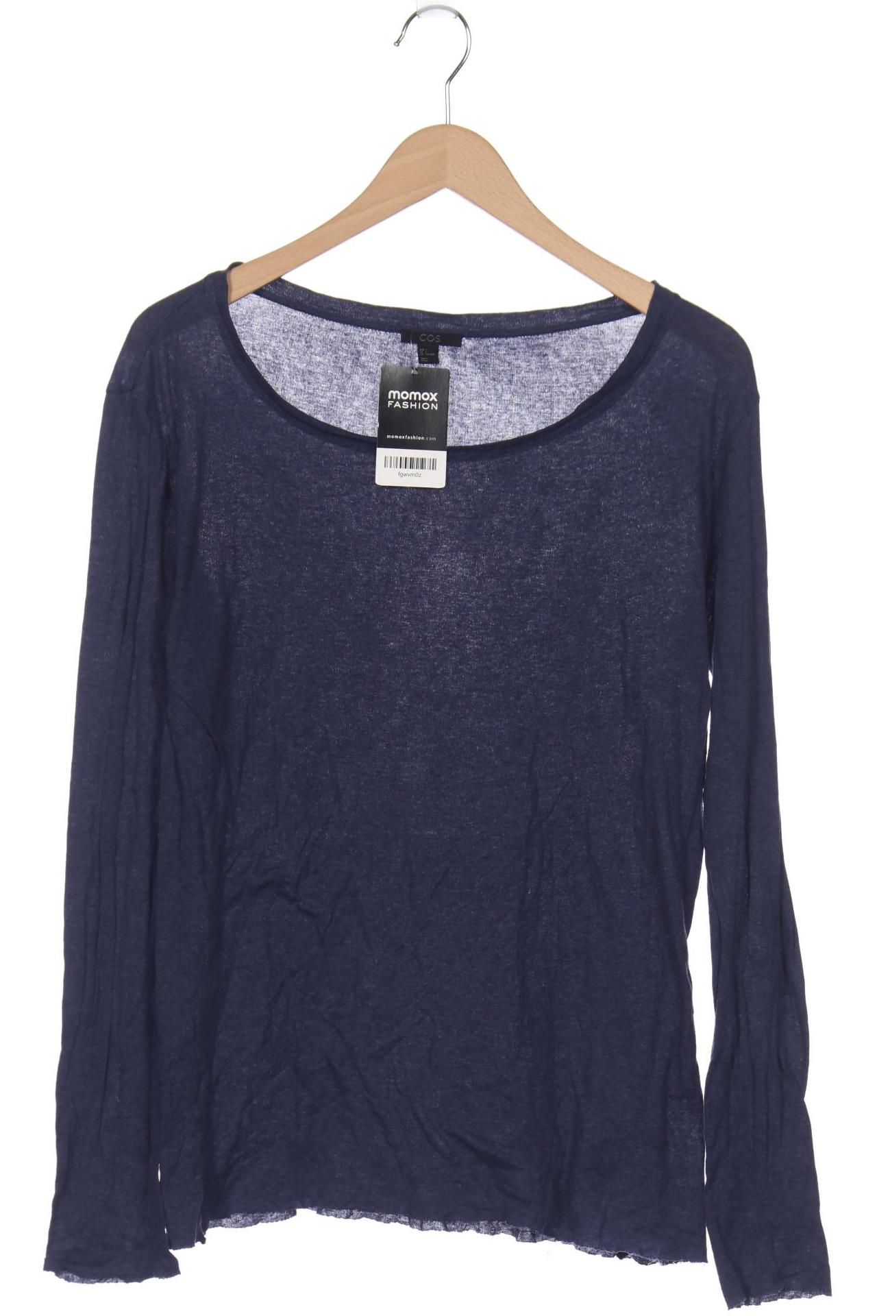 

COS Damen Langarmshirt, marineblau