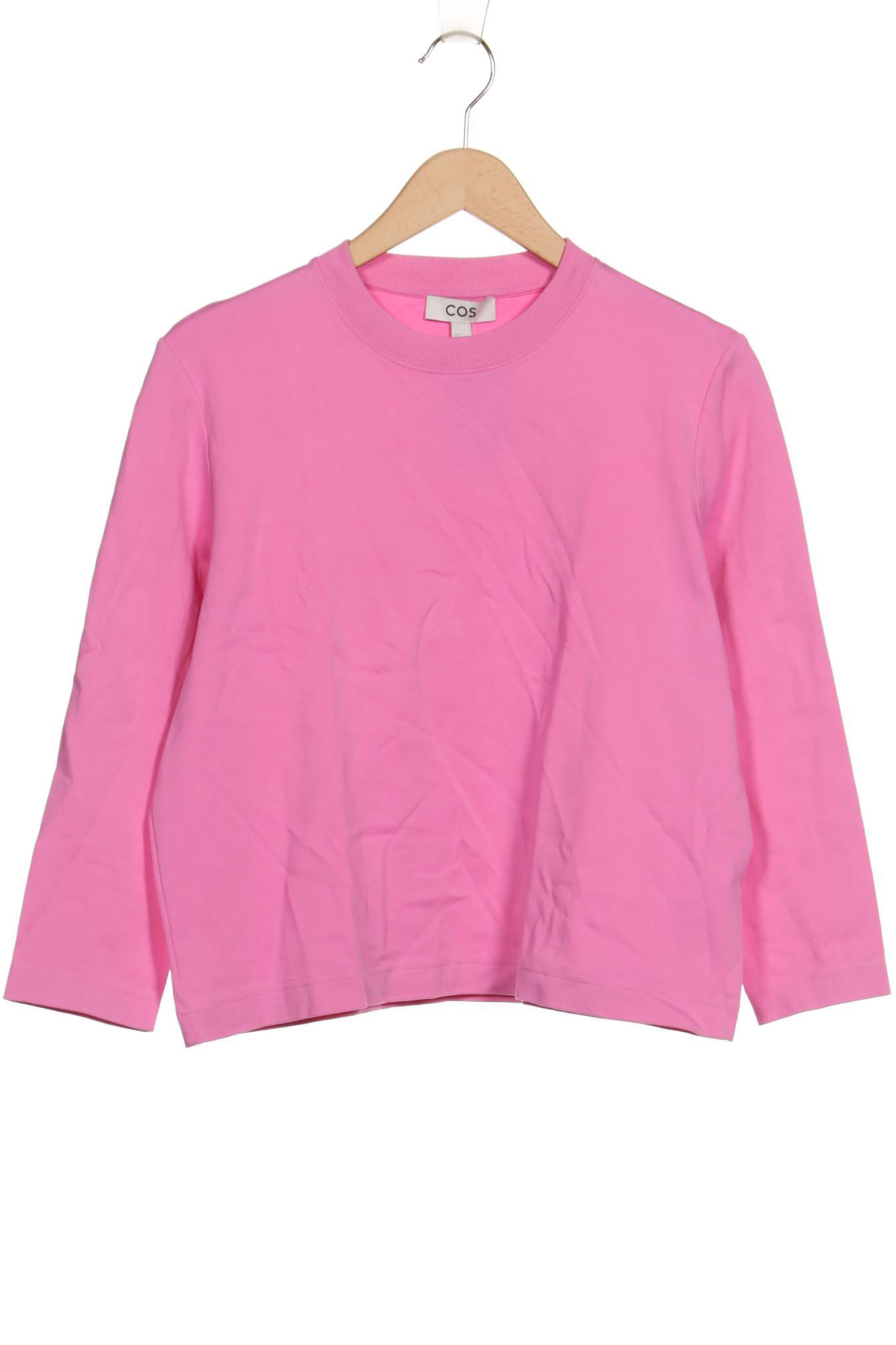 

COS Damen Langarmshirt, pink, Gr. 42