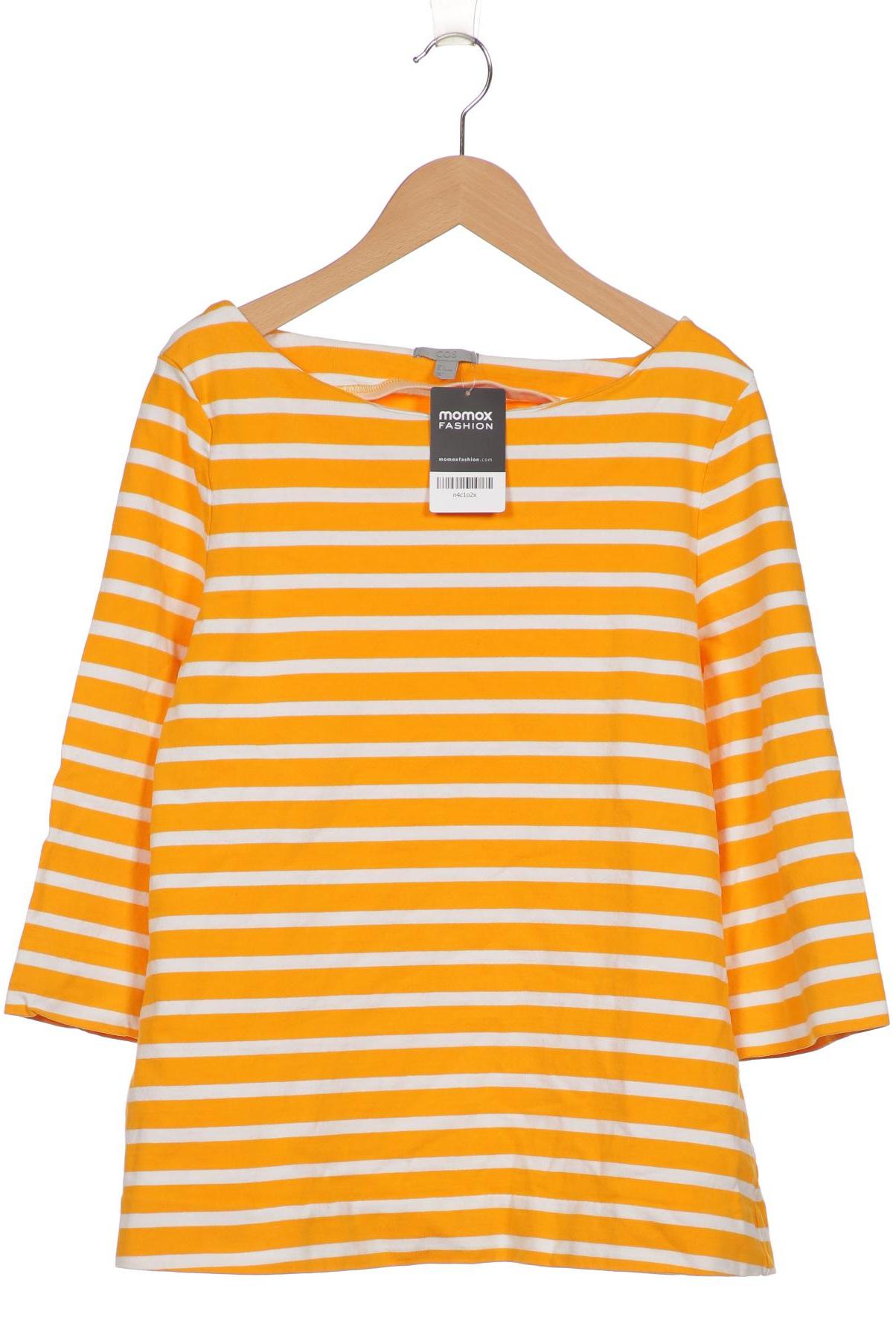 

COS Damen Langarmshirt, orange, Gr. 42