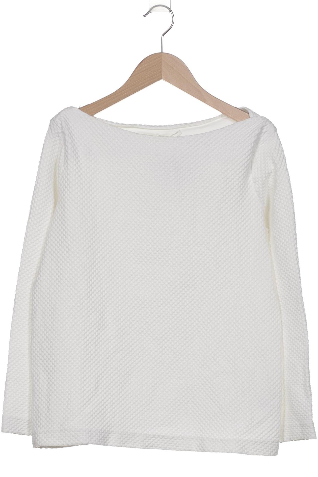 

COS Damen Langarmshirt, weiß, Gr. 36