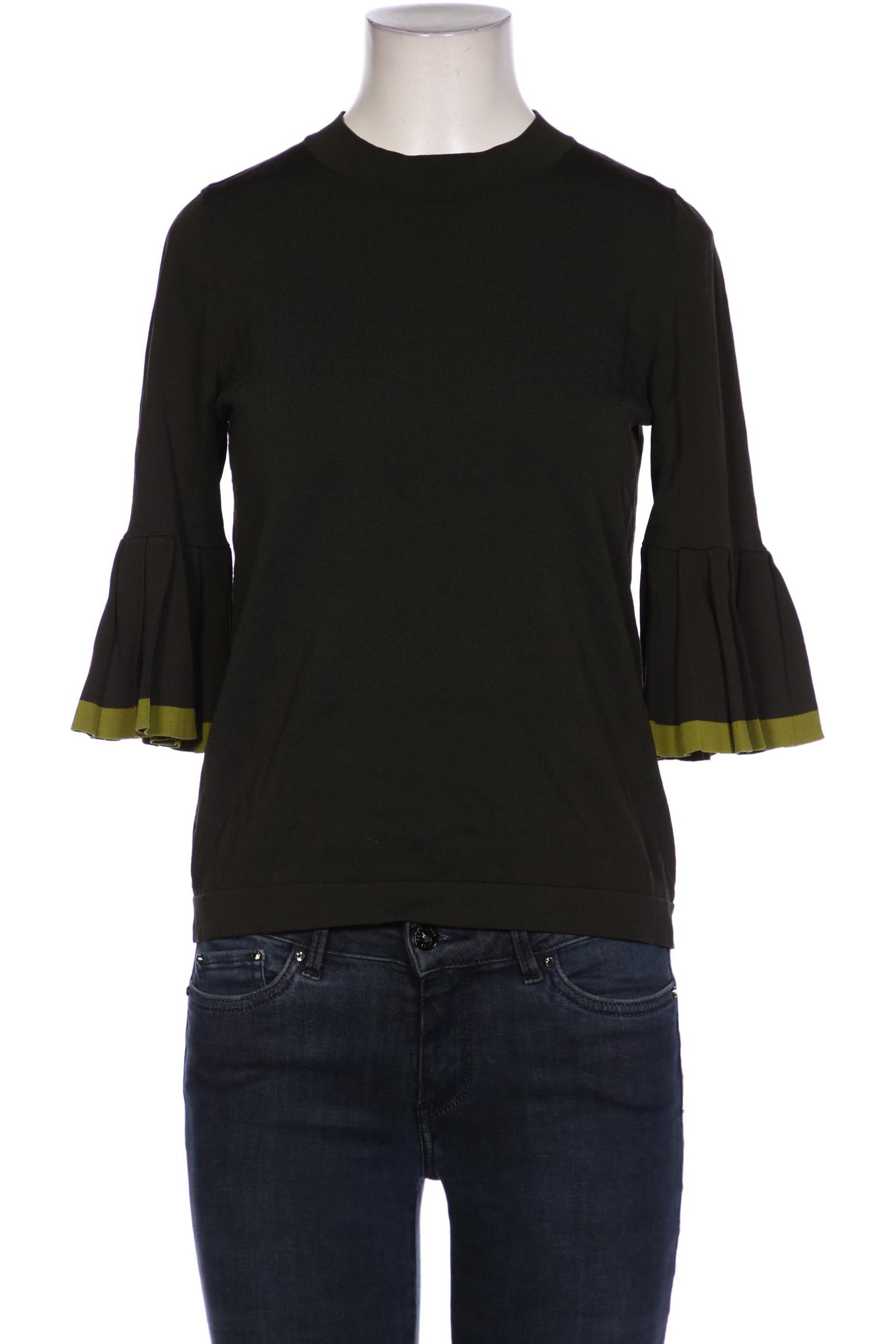 

COS Damen Langarmshirt, grün, Gr. 34