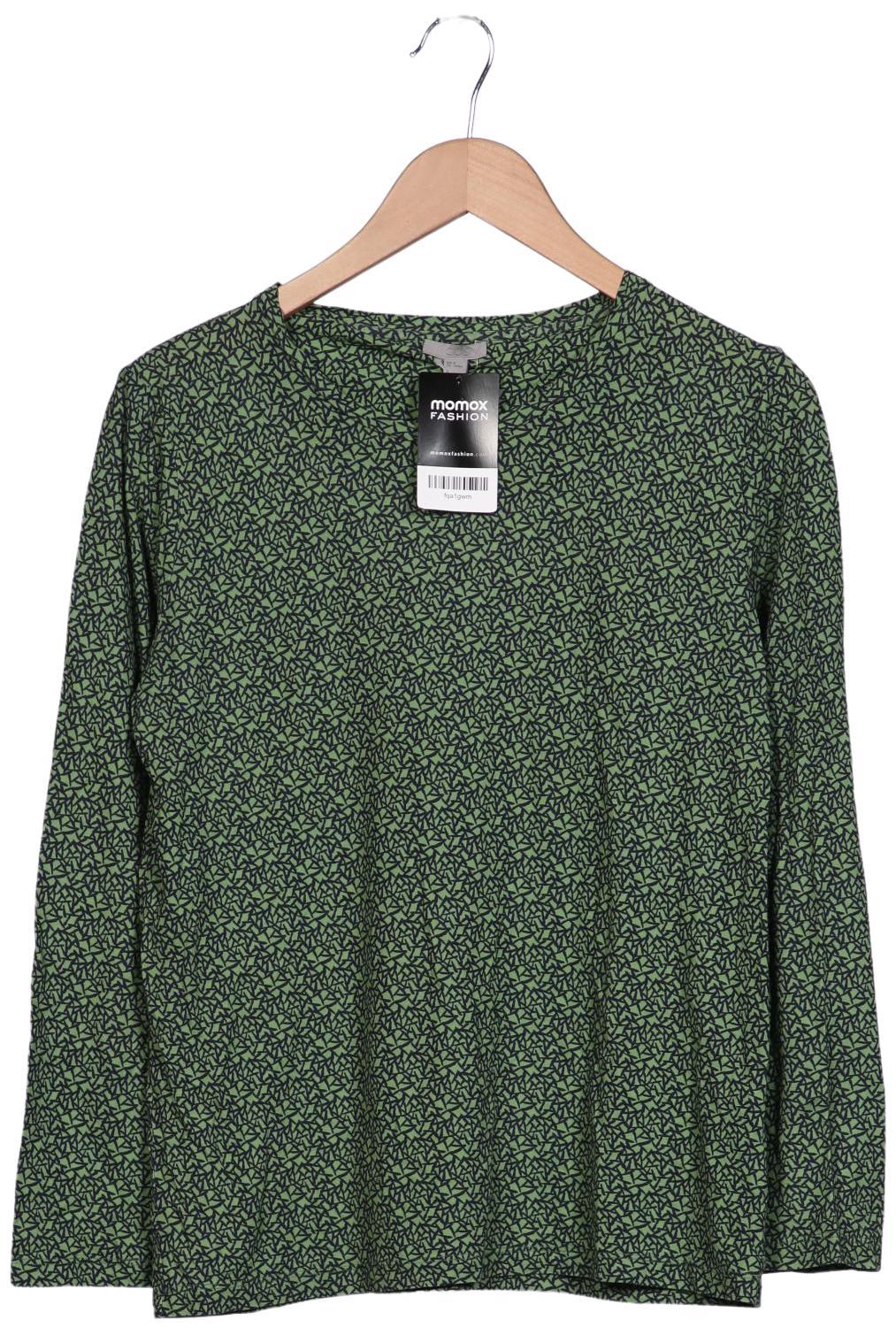 

COS Damen Langarmshirt, grün, Gr. 38