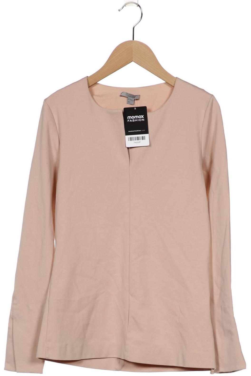 

COS Damen Langarmshirt, beige, Gr. 34