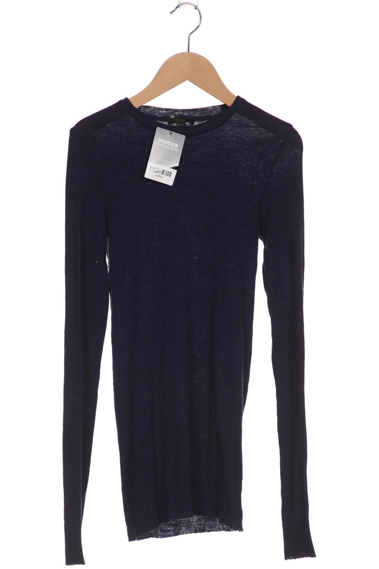 

COS Damen Langarmshirt, marineblau