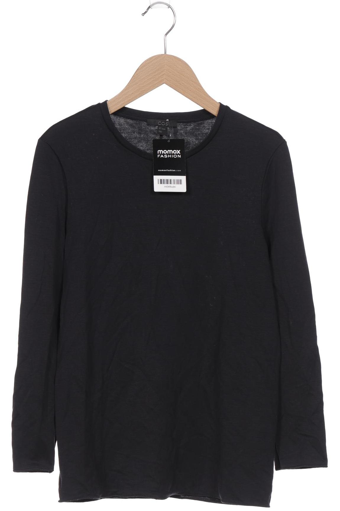 

COS Damen Langarmshirt, schwarz, Gr. 36
