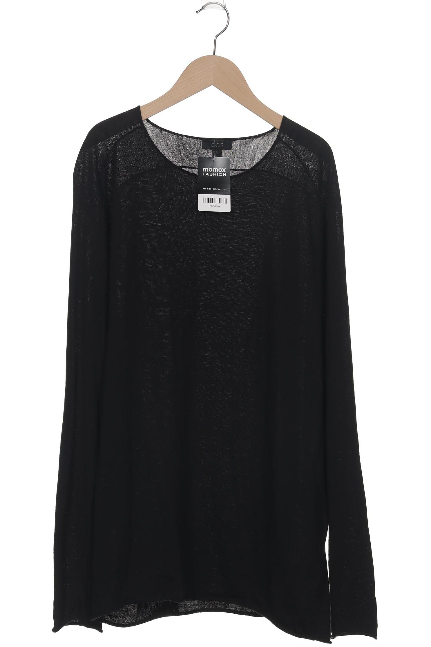 

COS Damen Langarmshirt, schwarz, Gr. 44