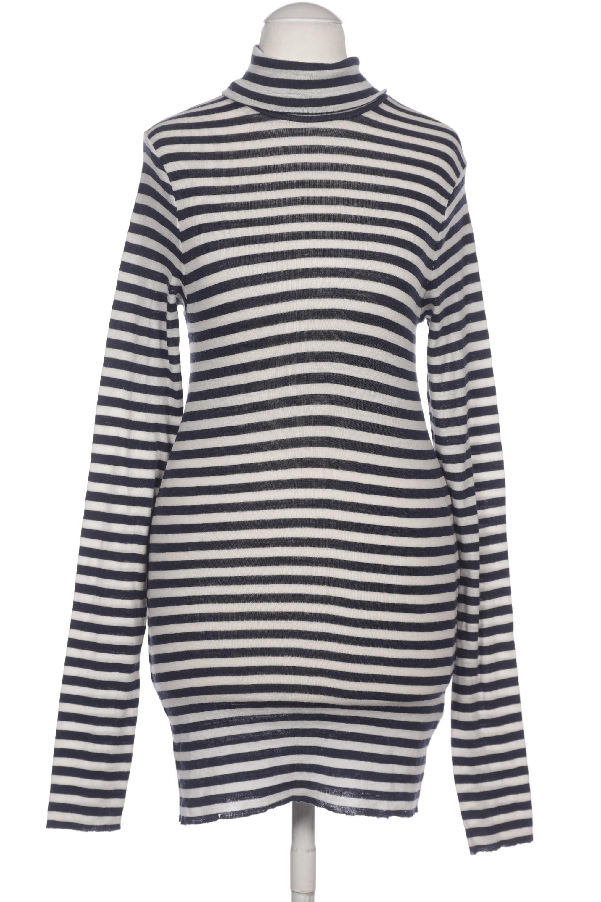 

COS Damen Langarmshirt, marineblau, Gr. 36