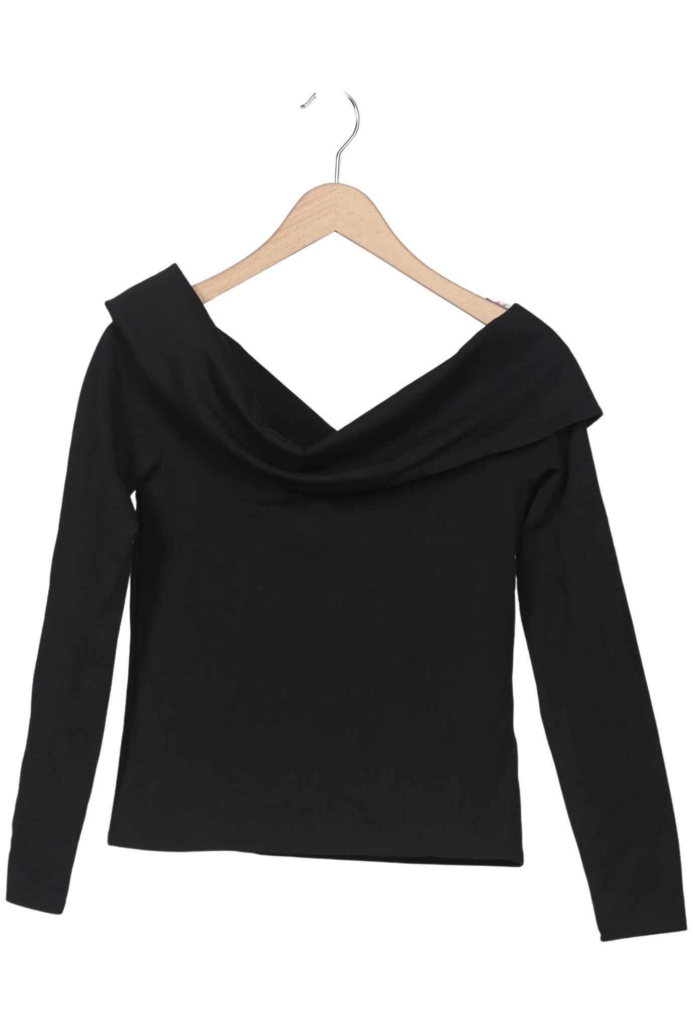 

COS Damen Langarmshirt, schwarz, Gr. 38