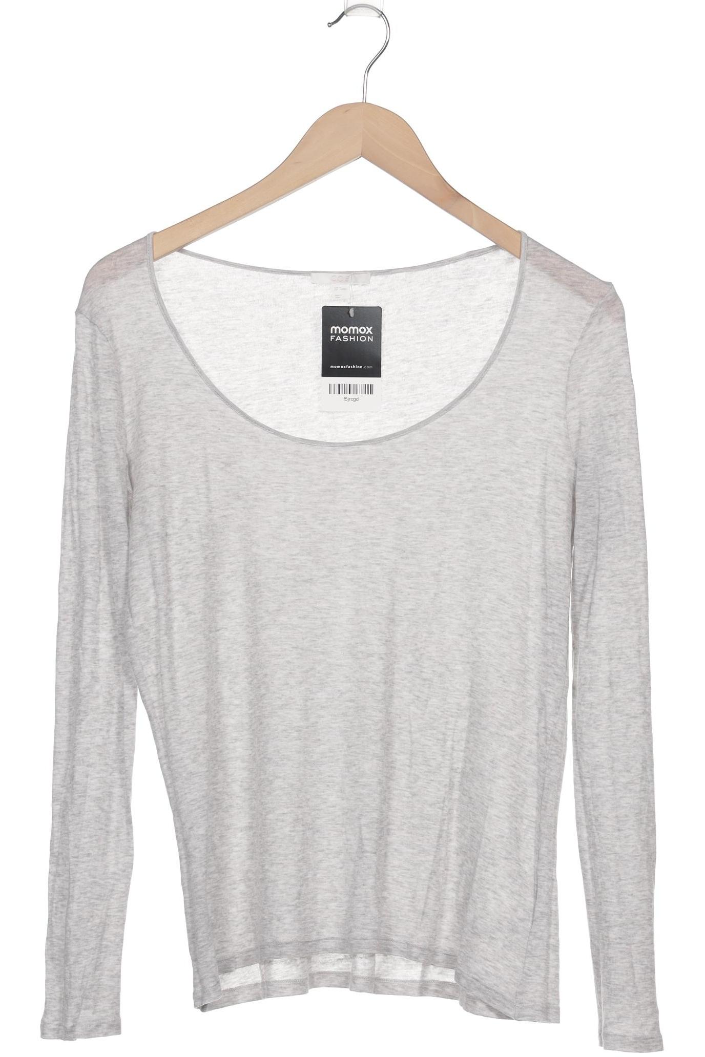 

COS Damen Langarmshirt, grau, Gr. 38
