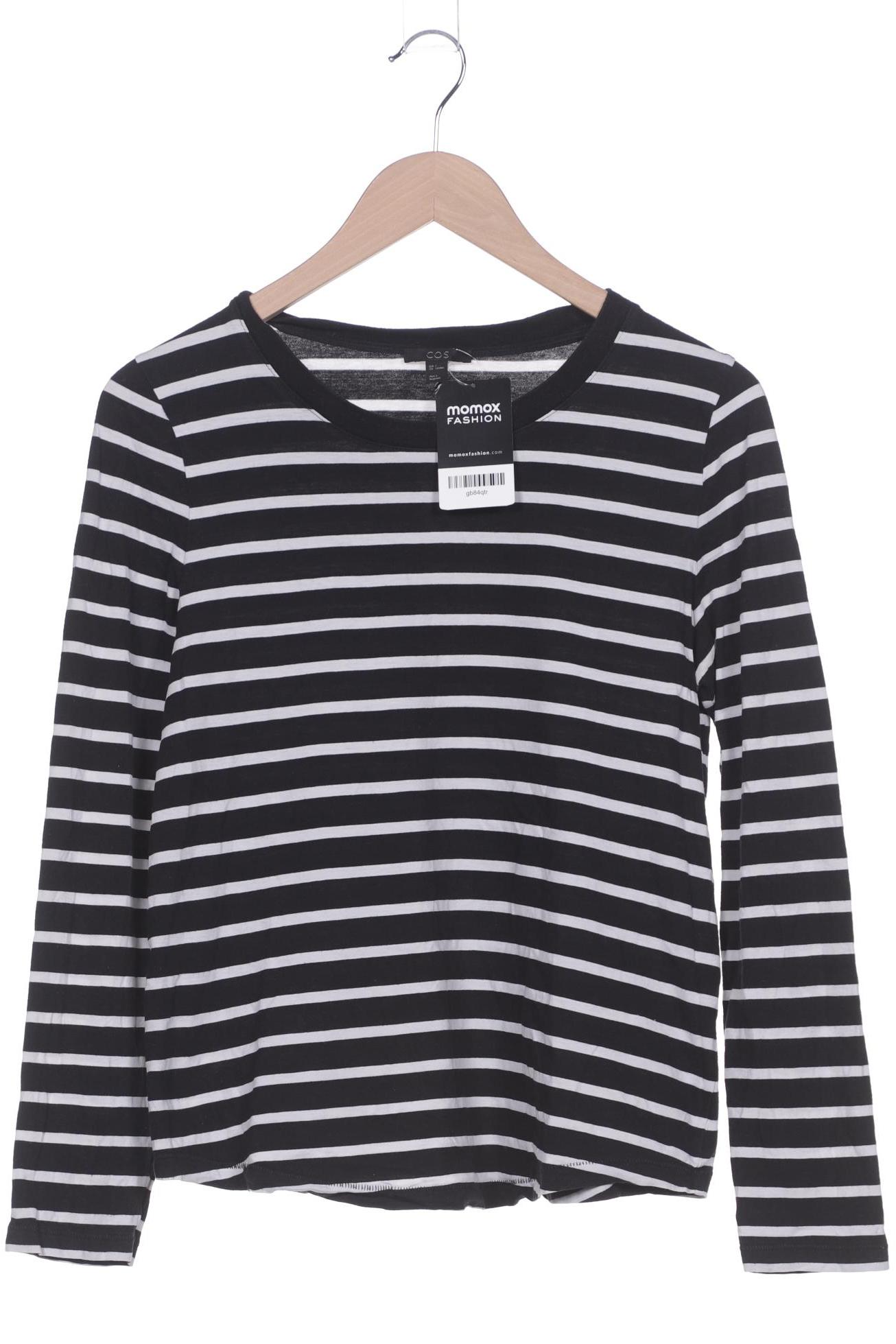 

COS Damen Langarmshirt, schwarz, Gr. 36