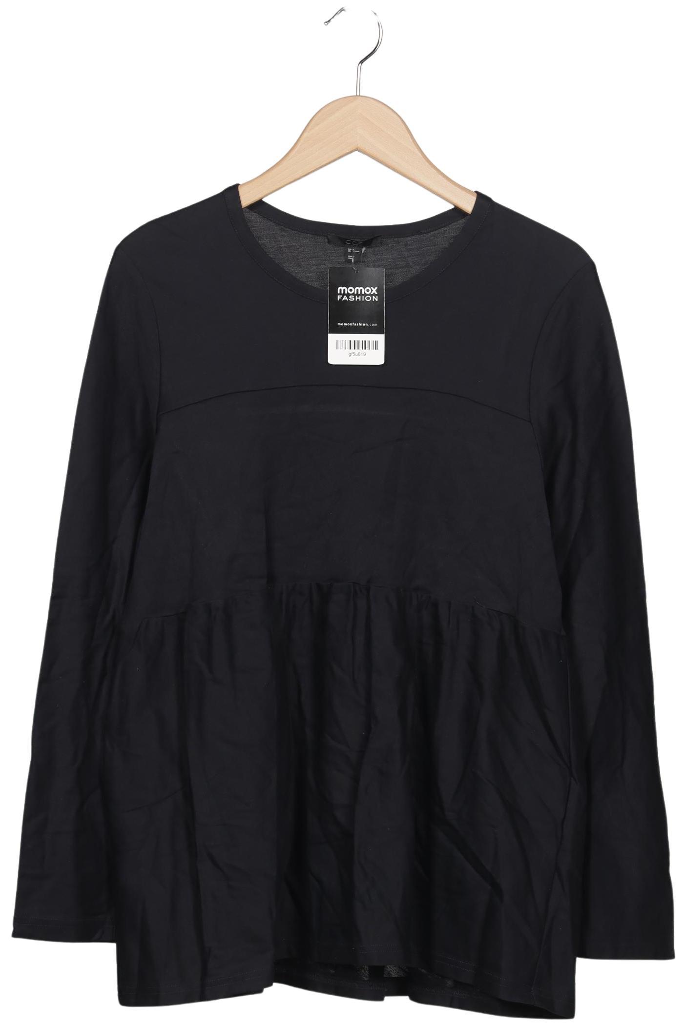 

COS Damen Langarmshirt, marineblau, Gr. 38