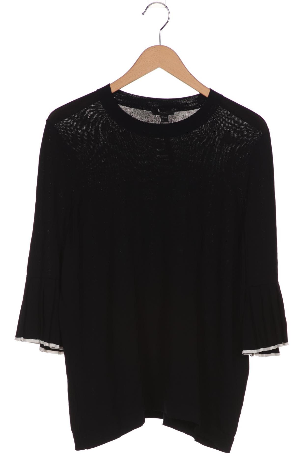 

COS Damen Langarmshirt, schwarz, Gr. 42