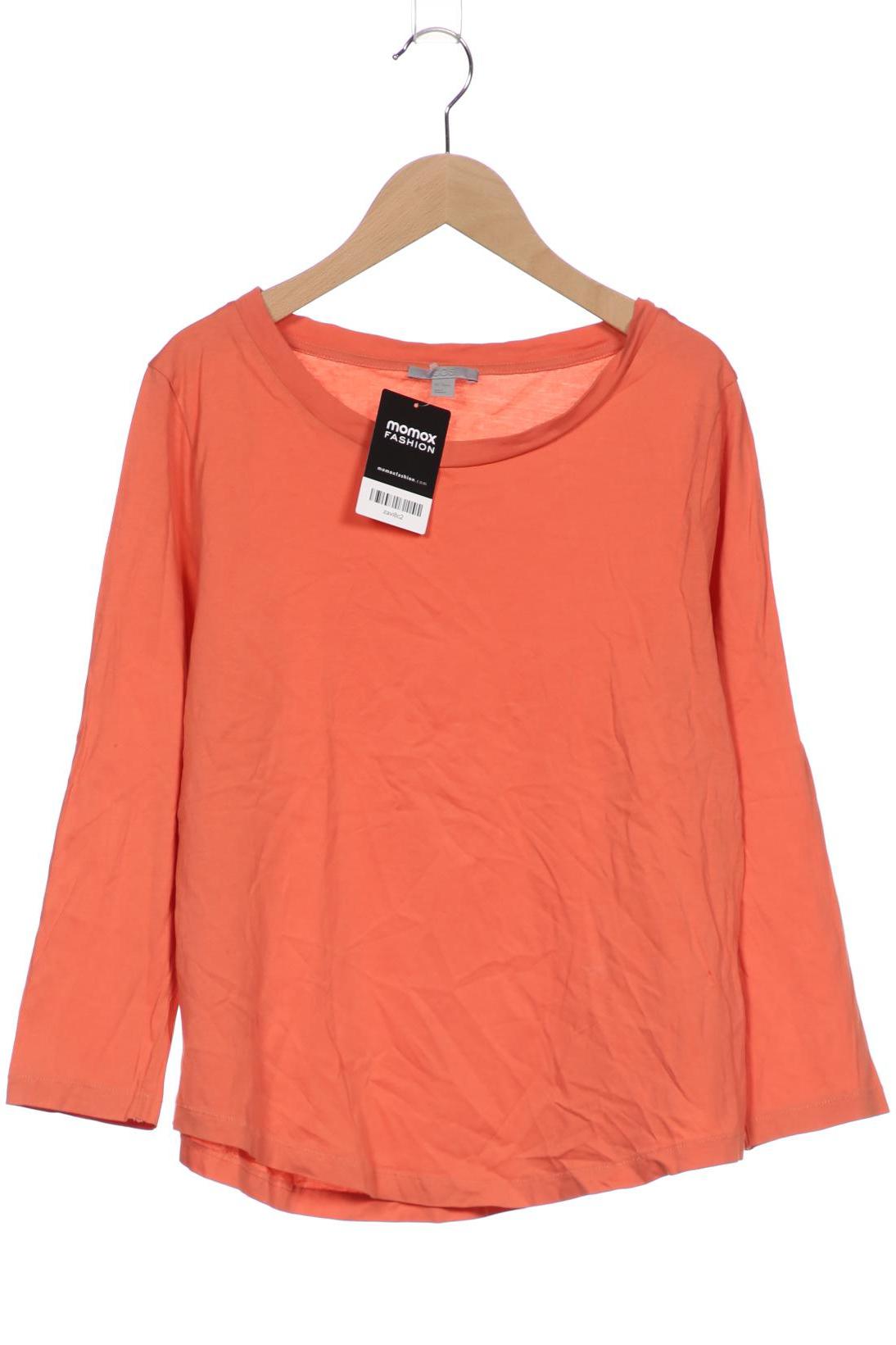 

COS Damen Langarmshirt, orange, Gr. 38