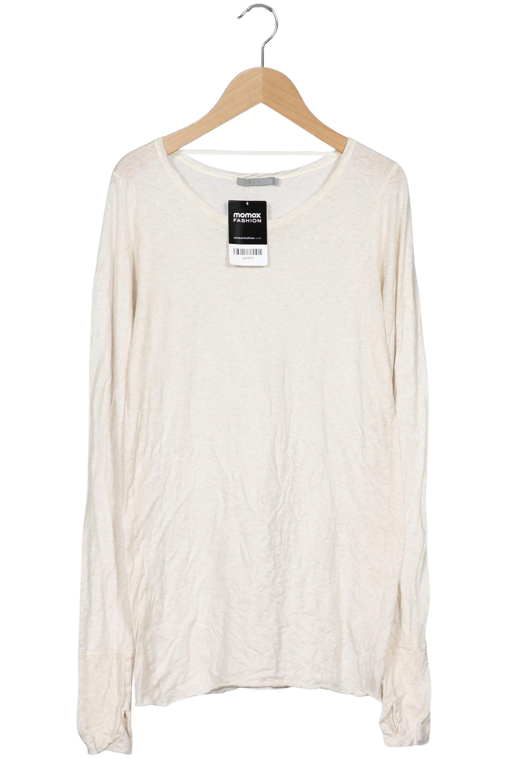 

COS Damen Langarmshirt, cremeweiß, Gr. 38