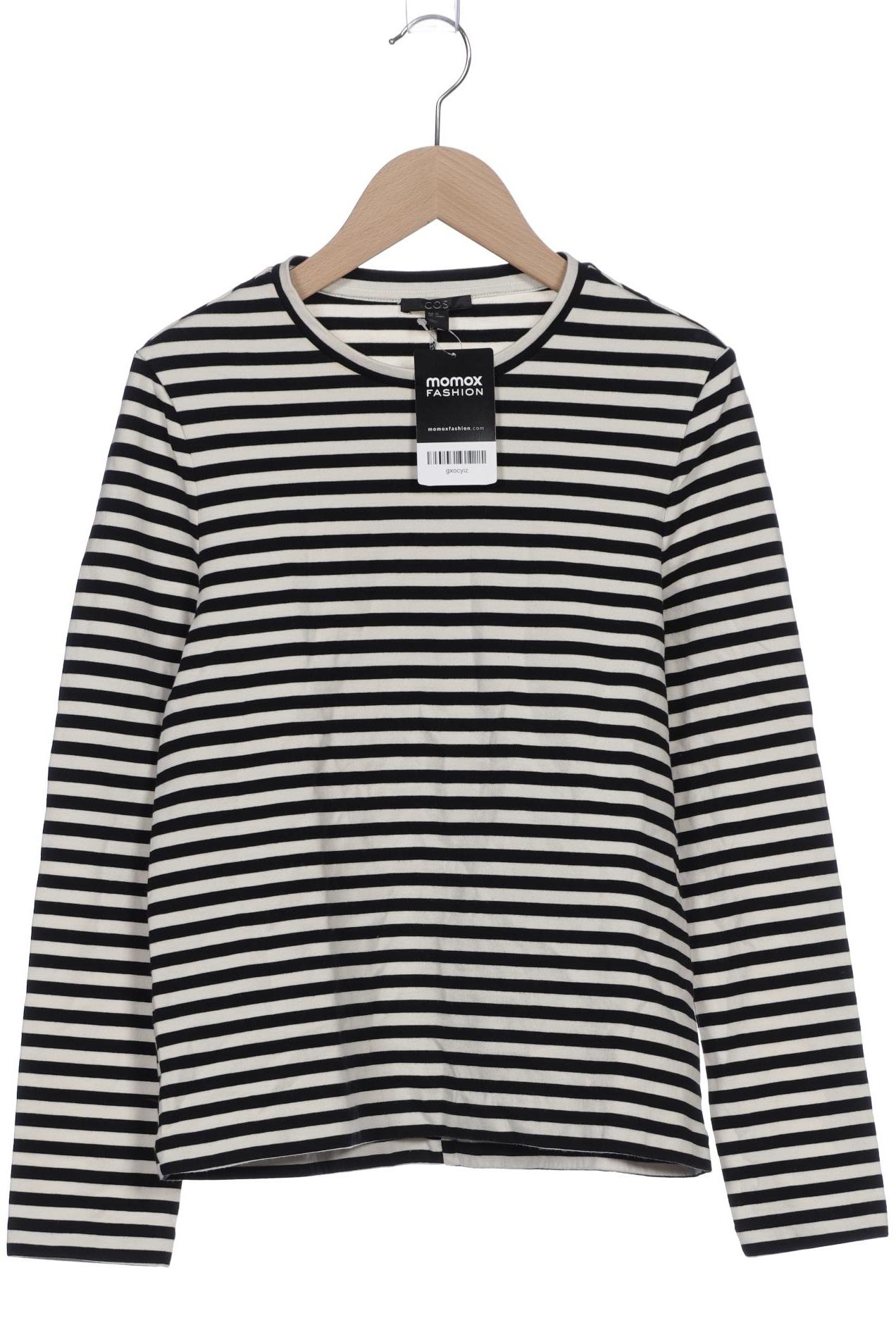 

COS Damen Langarmshirt, schwarz, Gr. 34
