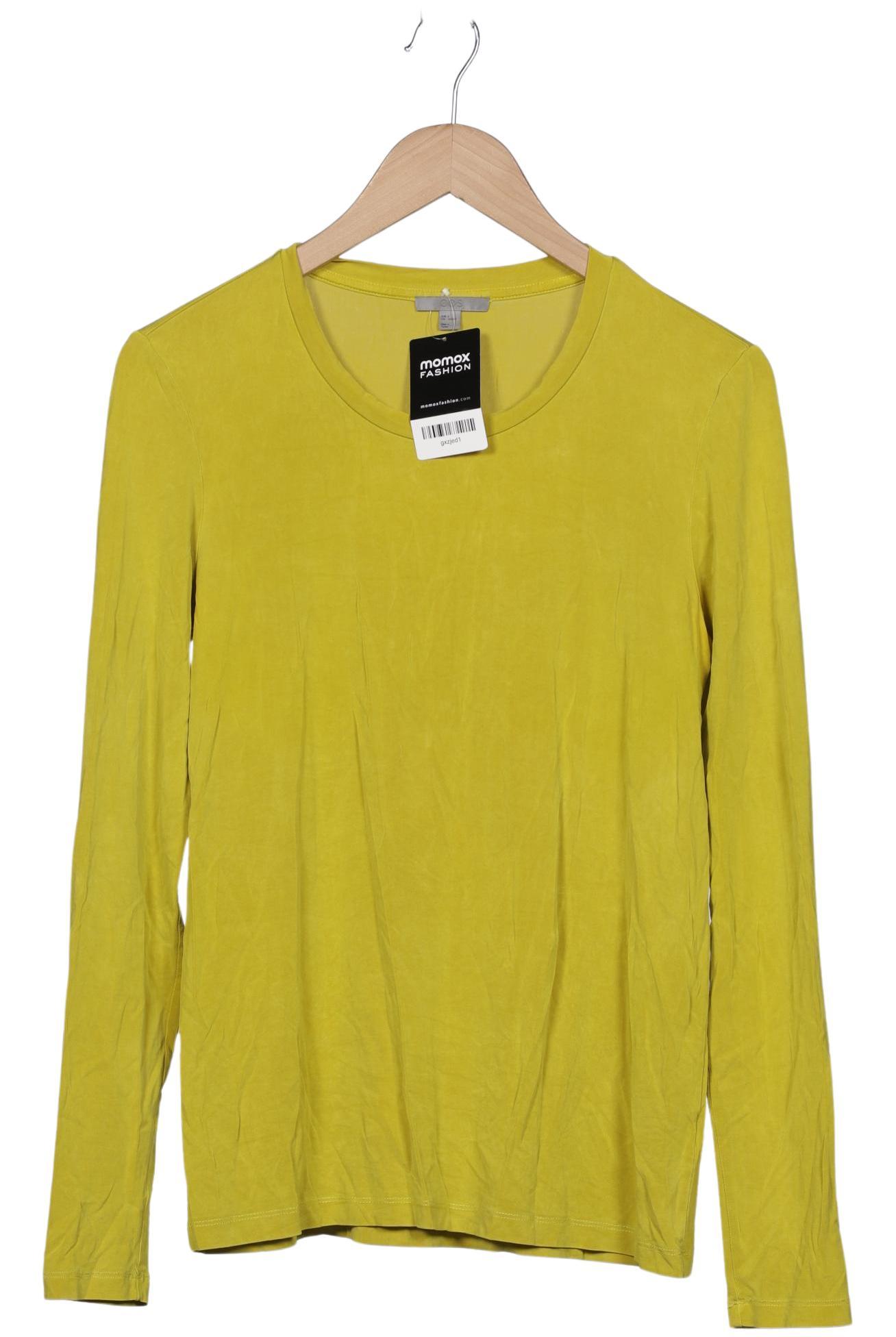 

COS Damen Langarmshirt, gelb, Gr. 36