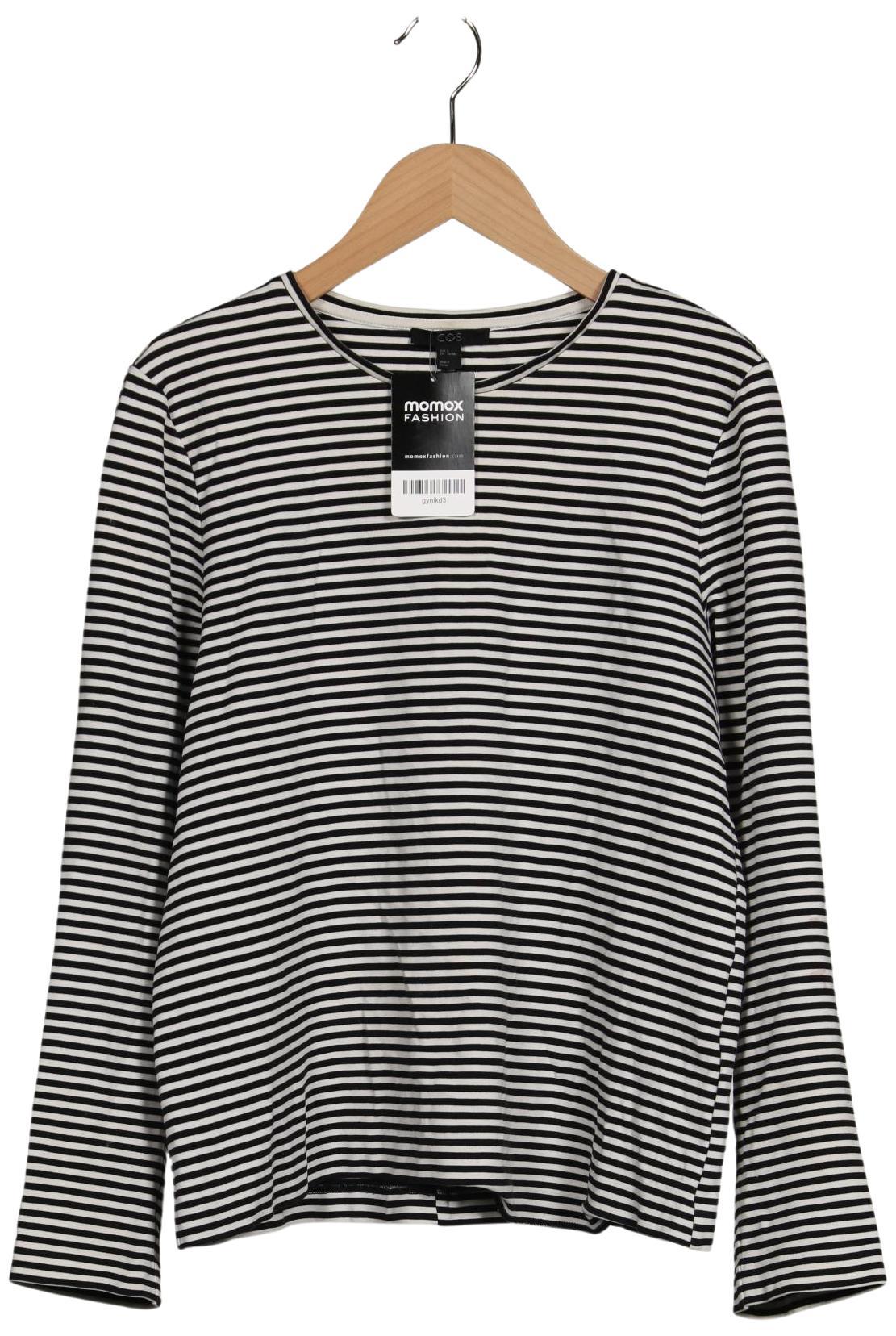 

COS Damen Langarmshirt, schwarz, Gr. 36