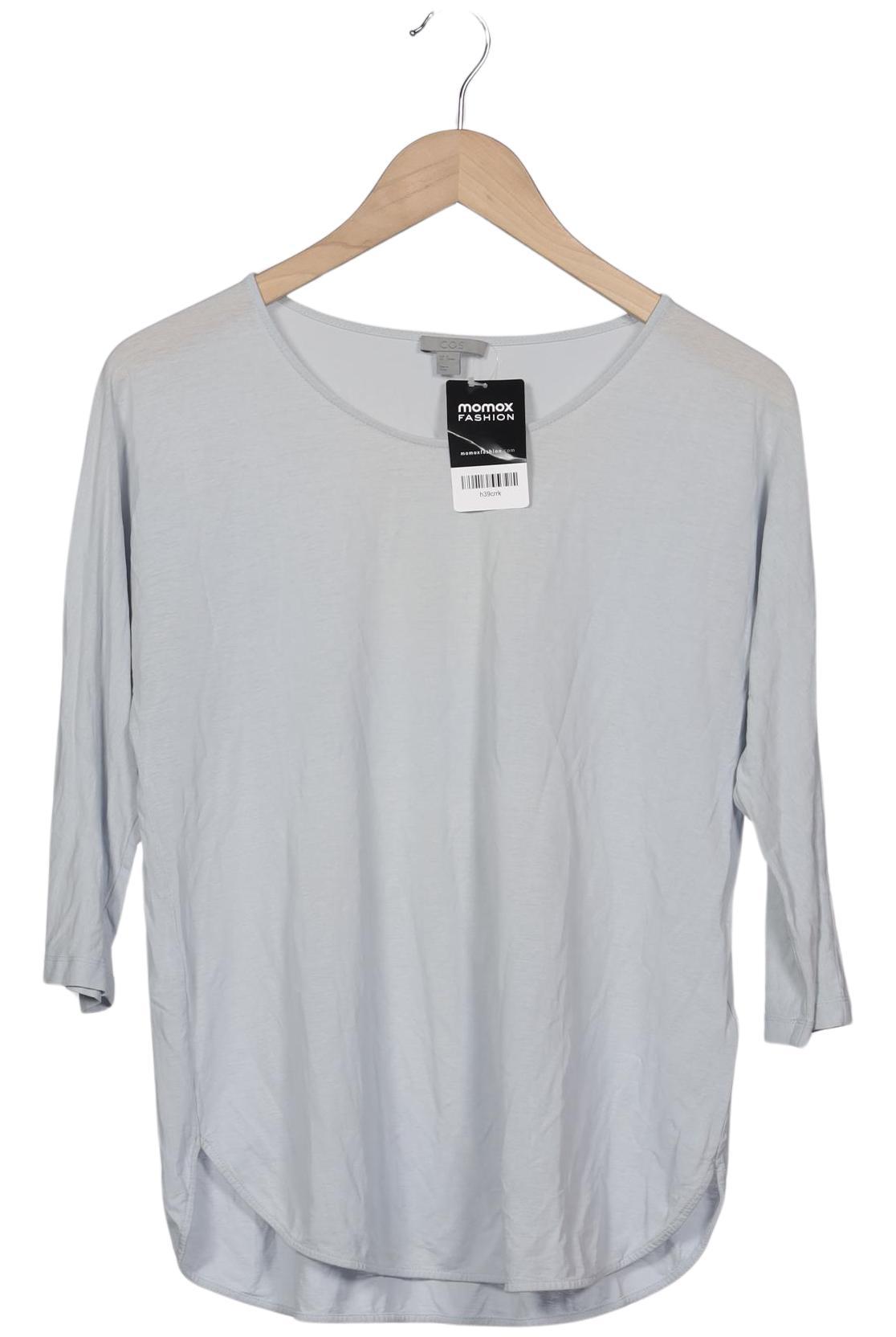 

COS Damen Langarmshirt, hellblau, Gr. 38
