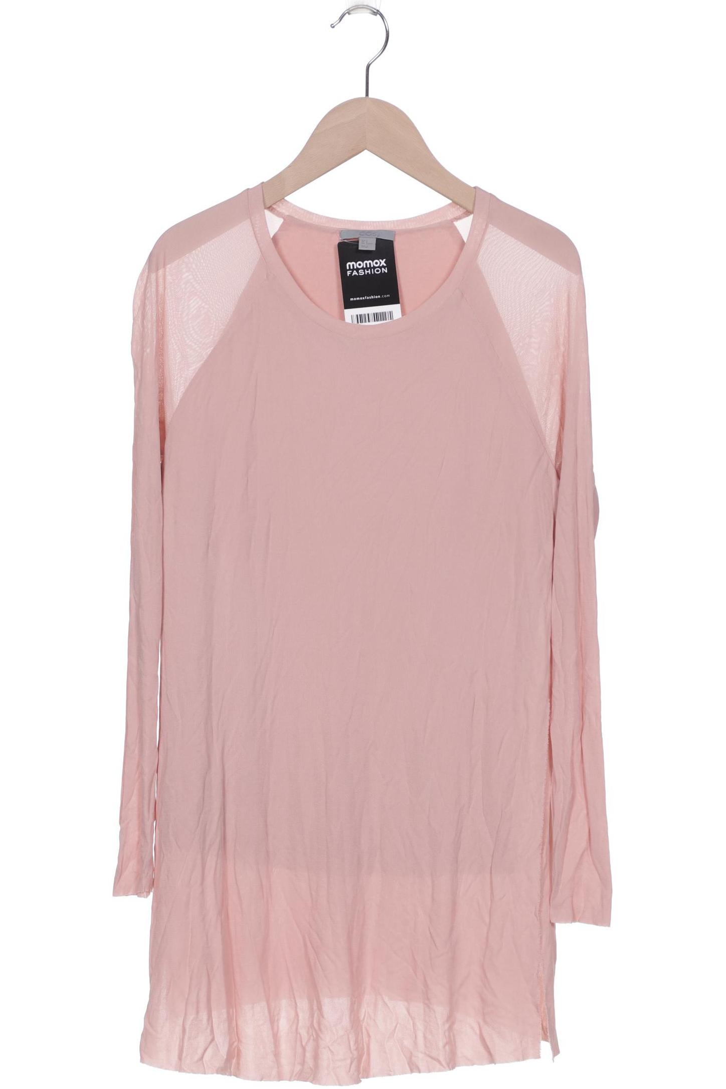 

COS Damen Langarmshirt, pink, Gr. 36